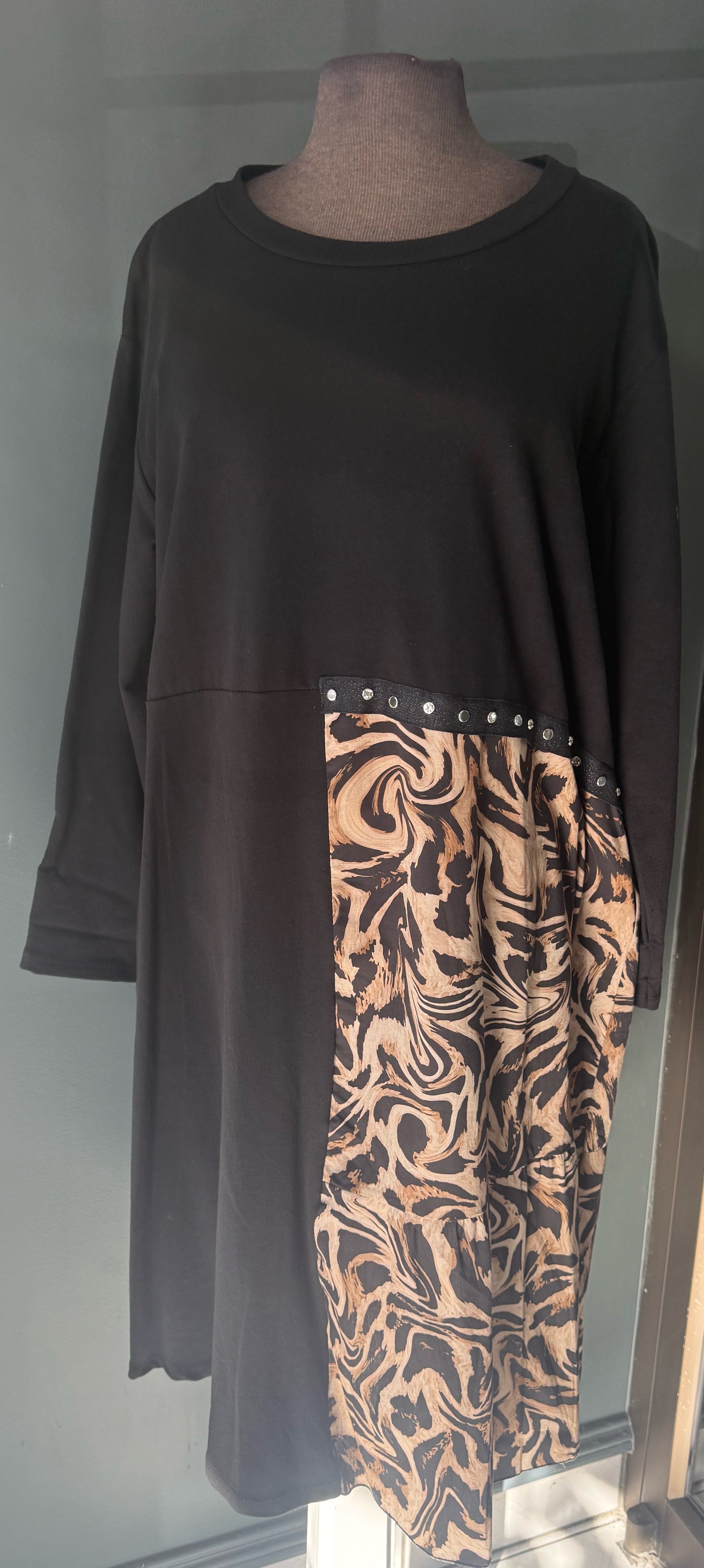 Robe (Animal/Léopard et Diamants)