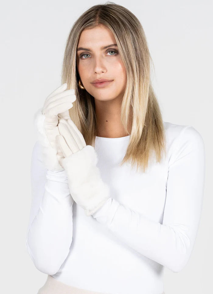 Gants de fourrure deux pièces (c'est moi)