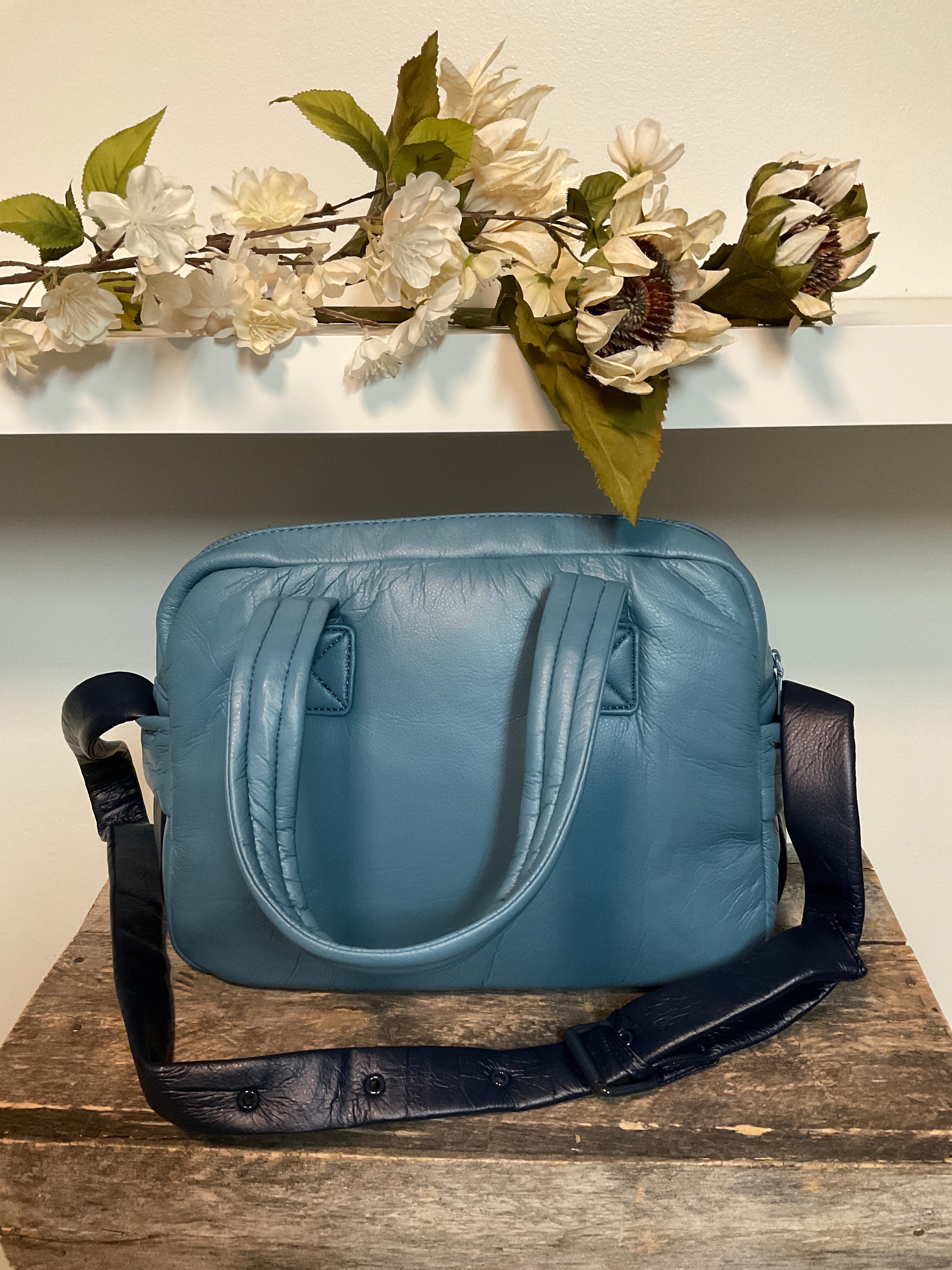 Sacoche en cuir vegan