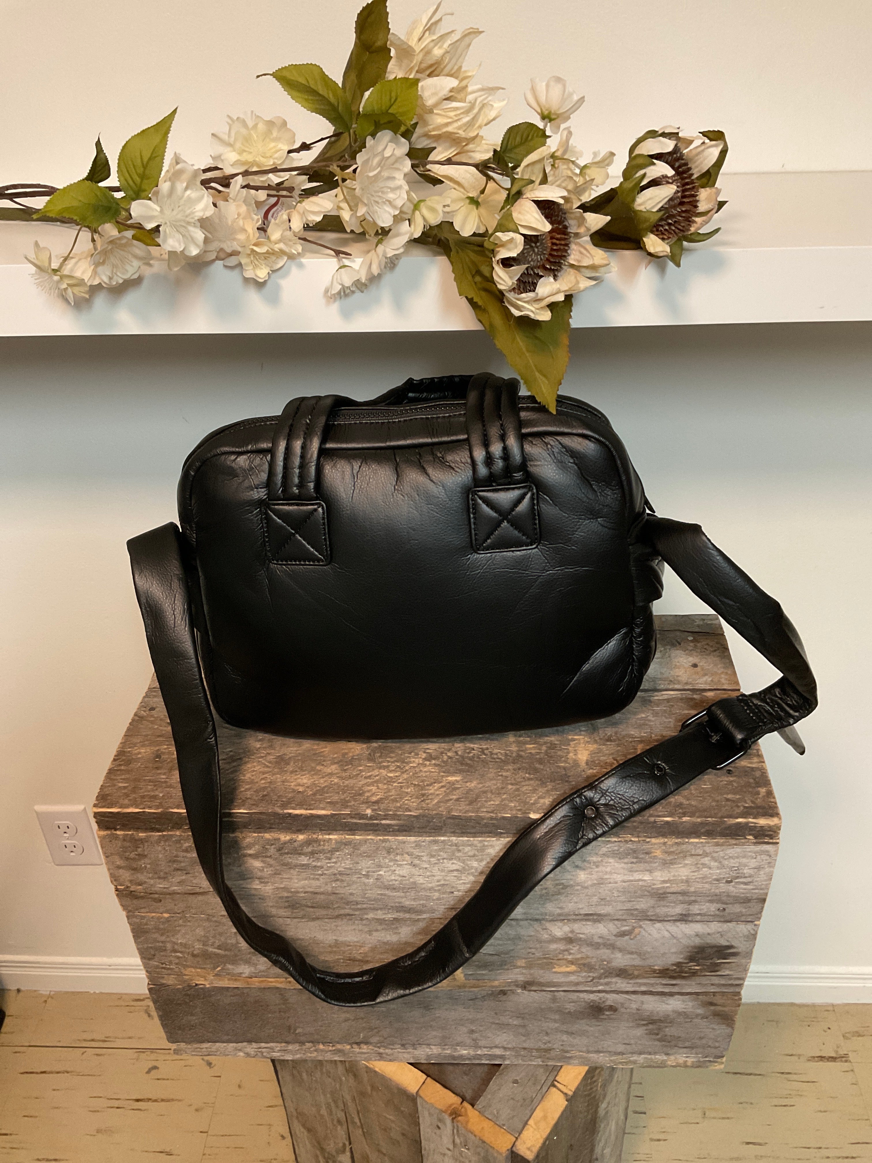 Sacoche en cuir vegan