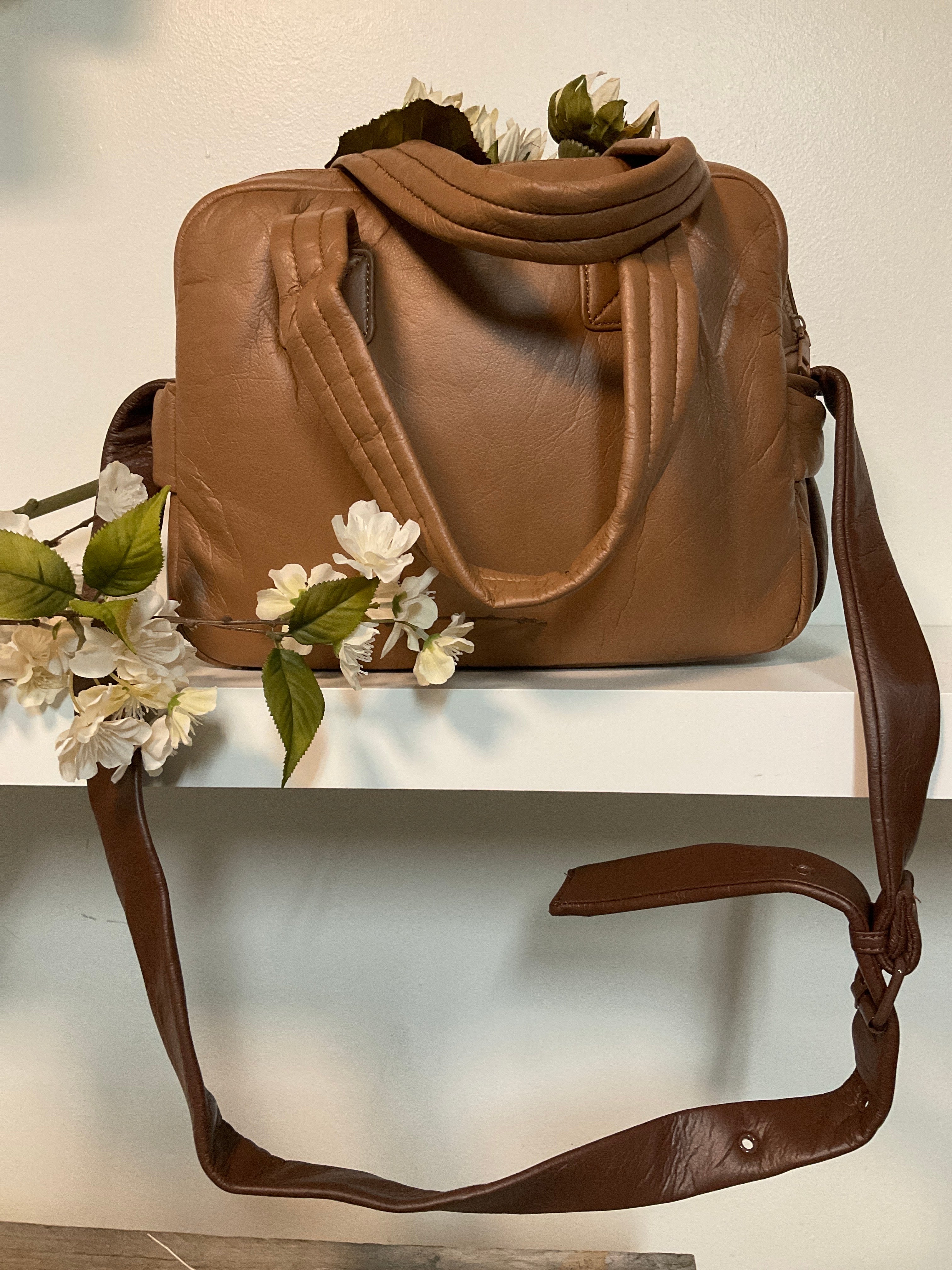 Sacoche en cuir vegan