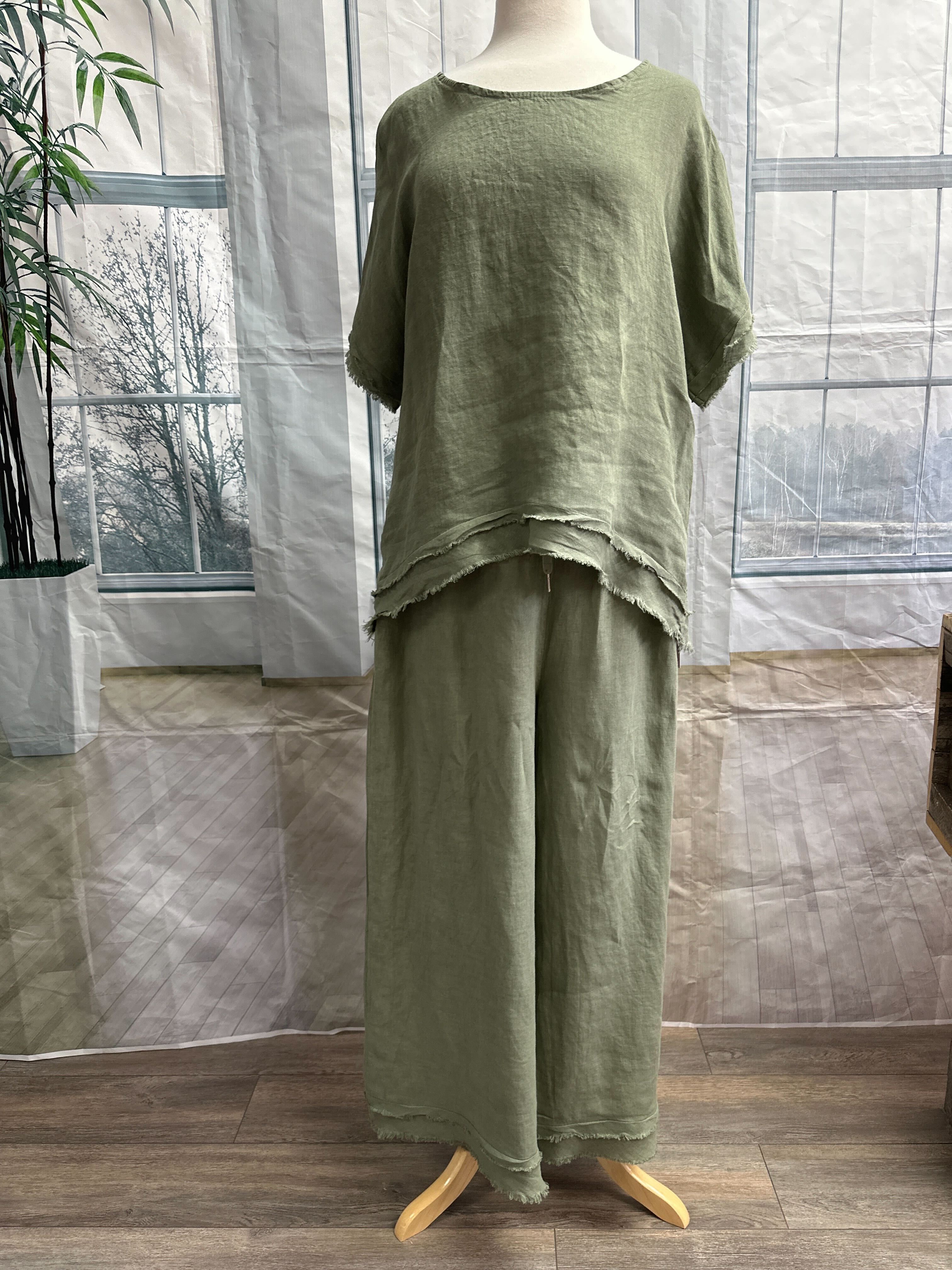 Nouveauté ensemble en lin