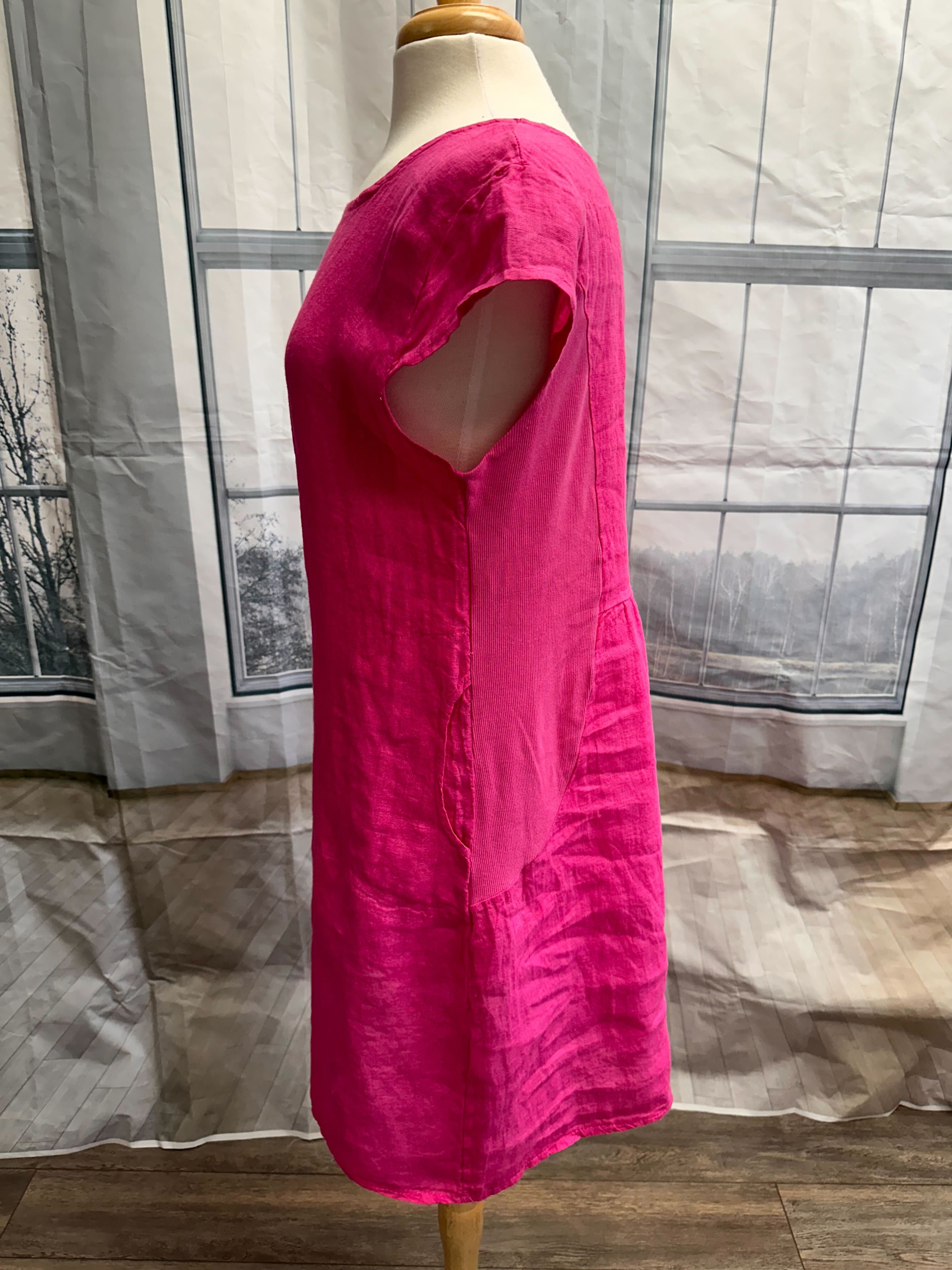 Nouveauté robe en lin