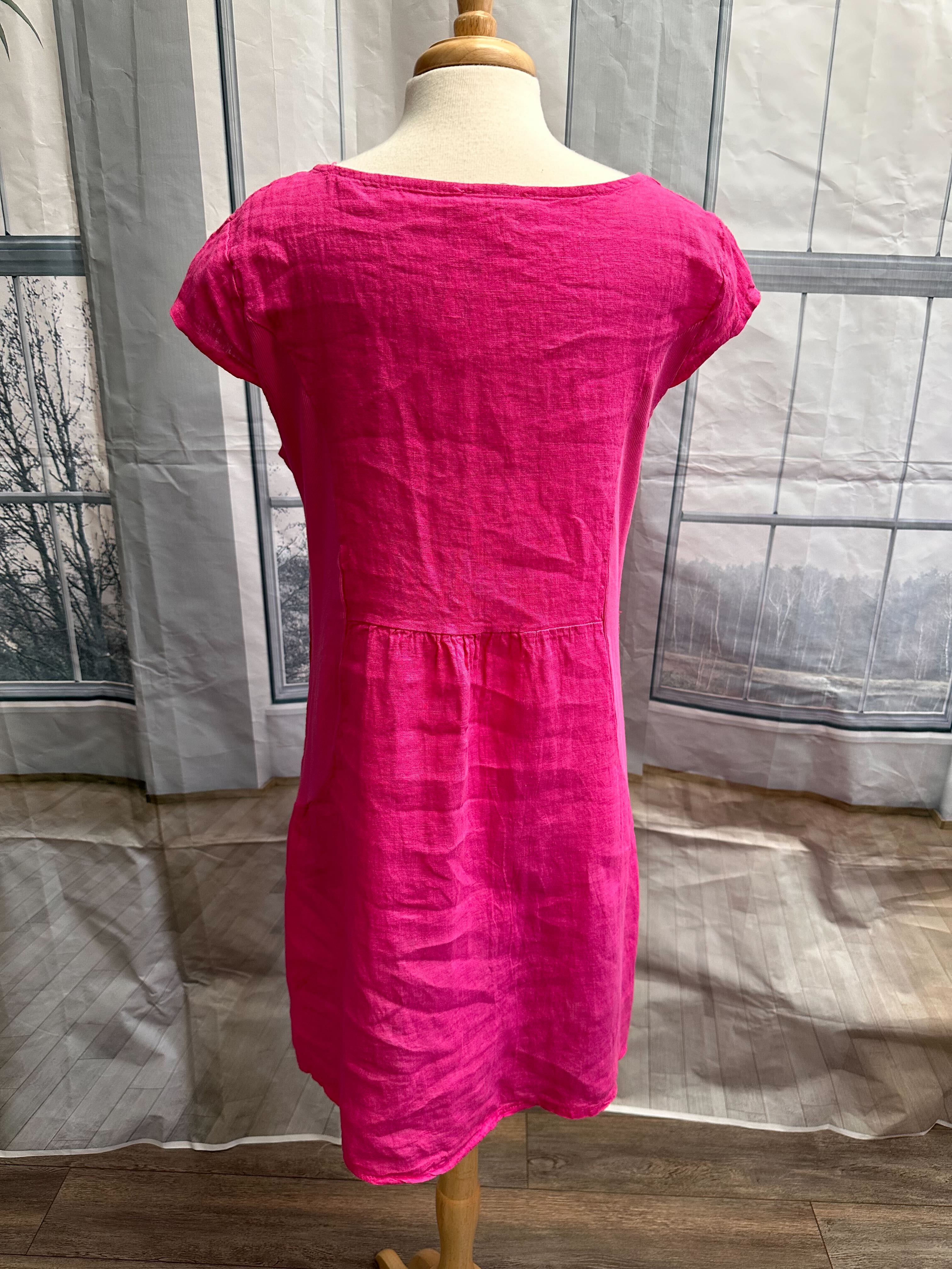 Nouveauté robe en lin