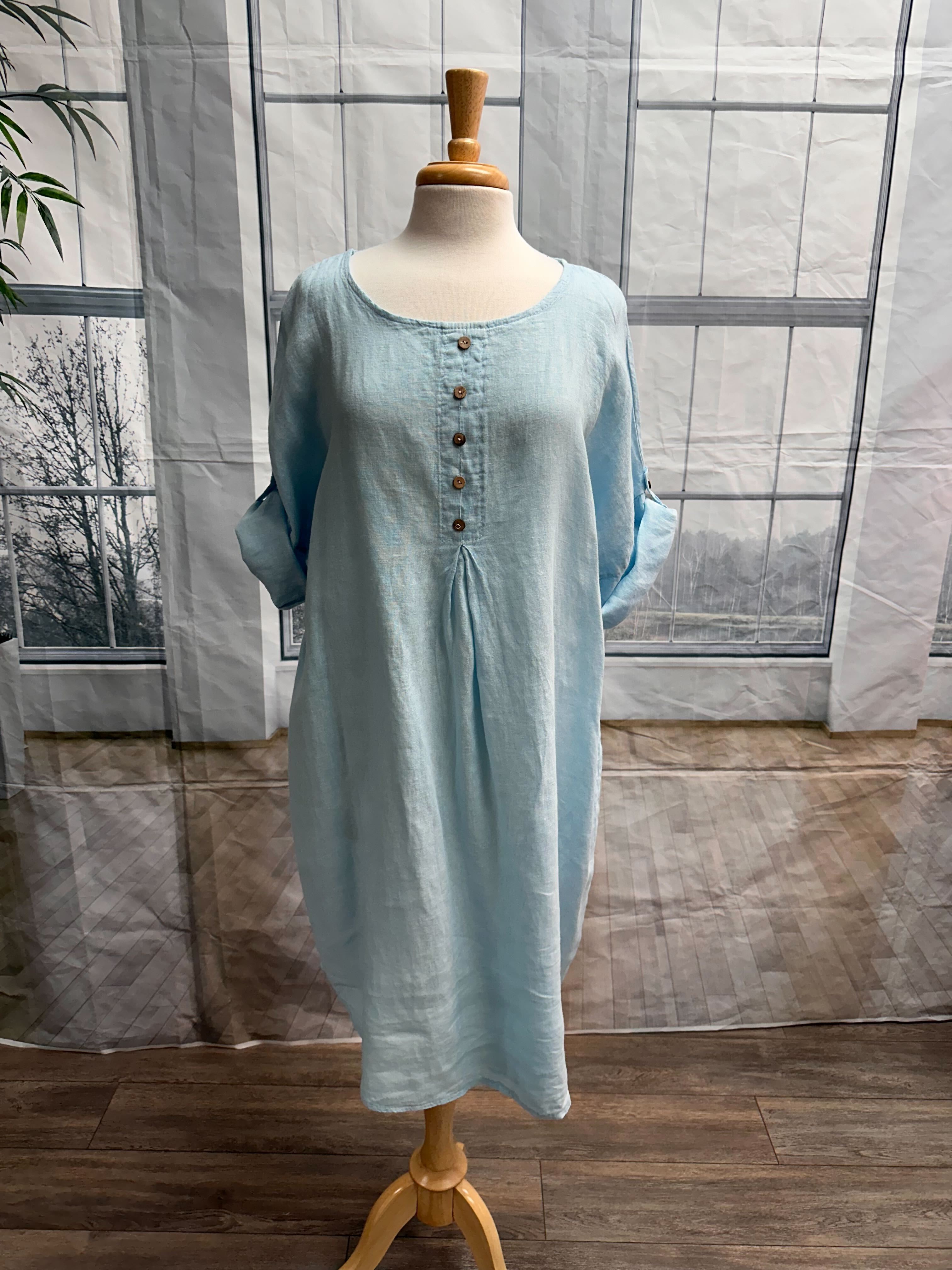 Nouveauté robe en lin