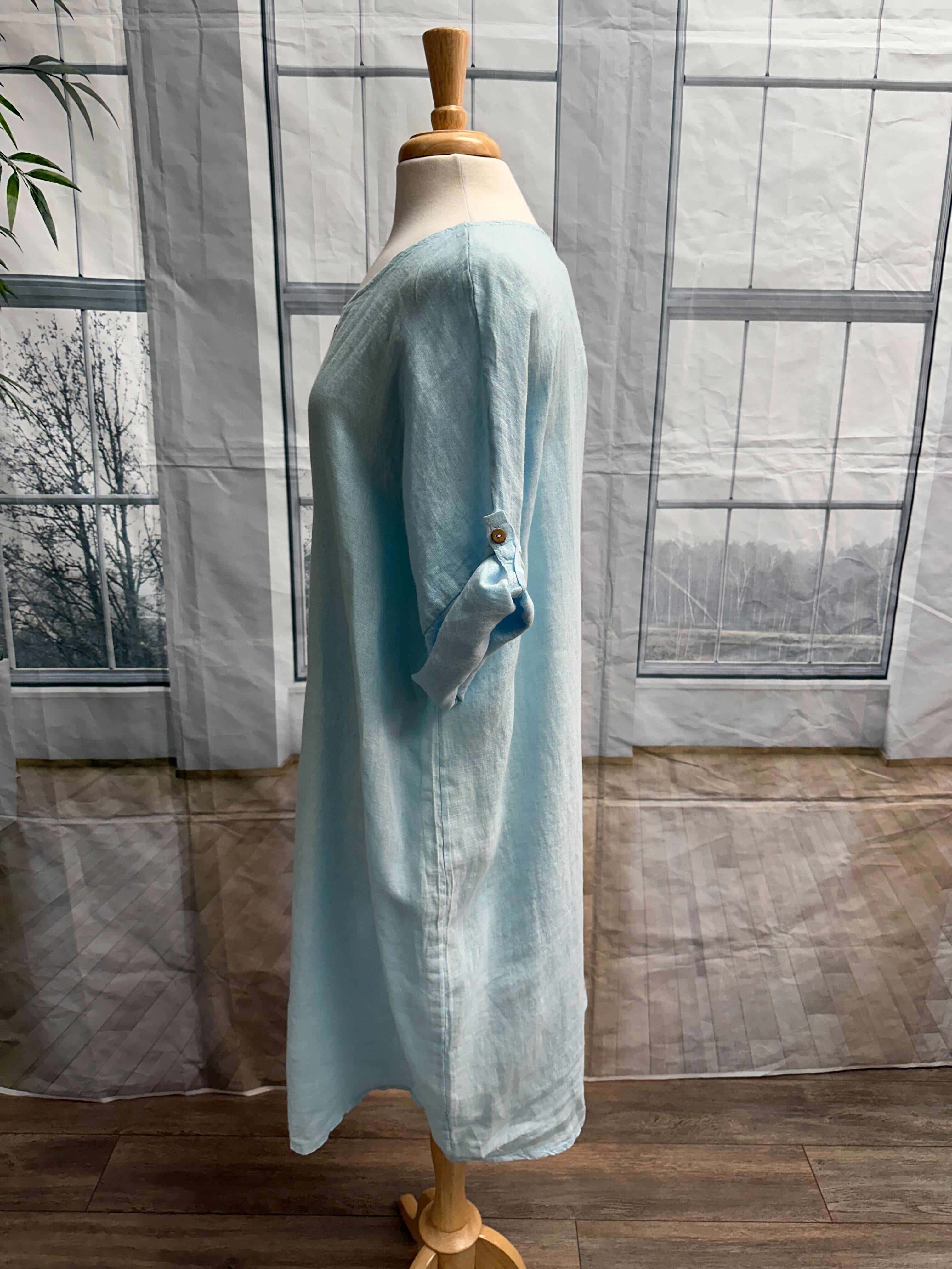 Nouveauté robe en lin