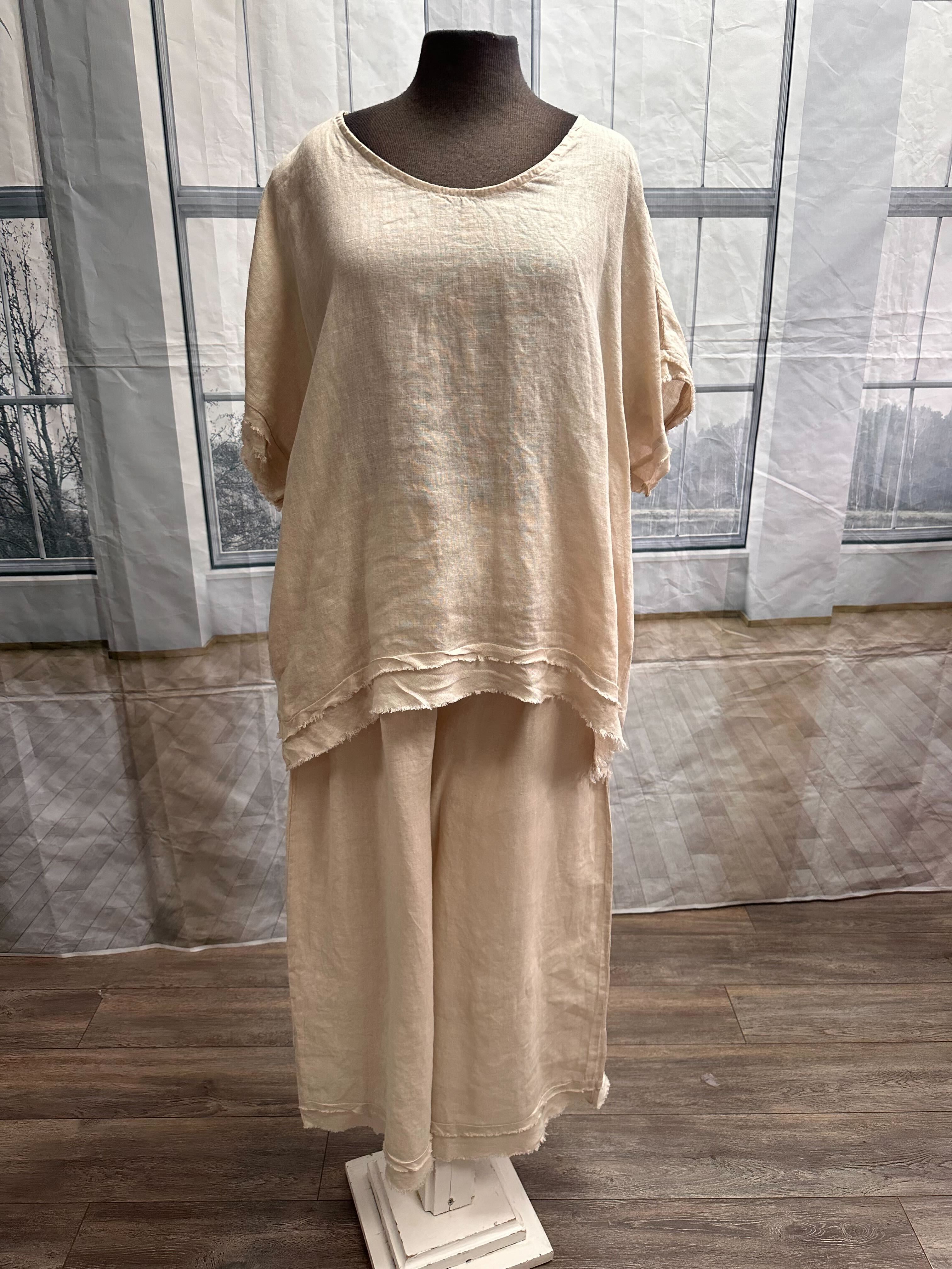 Nouveauté ensemble en lin