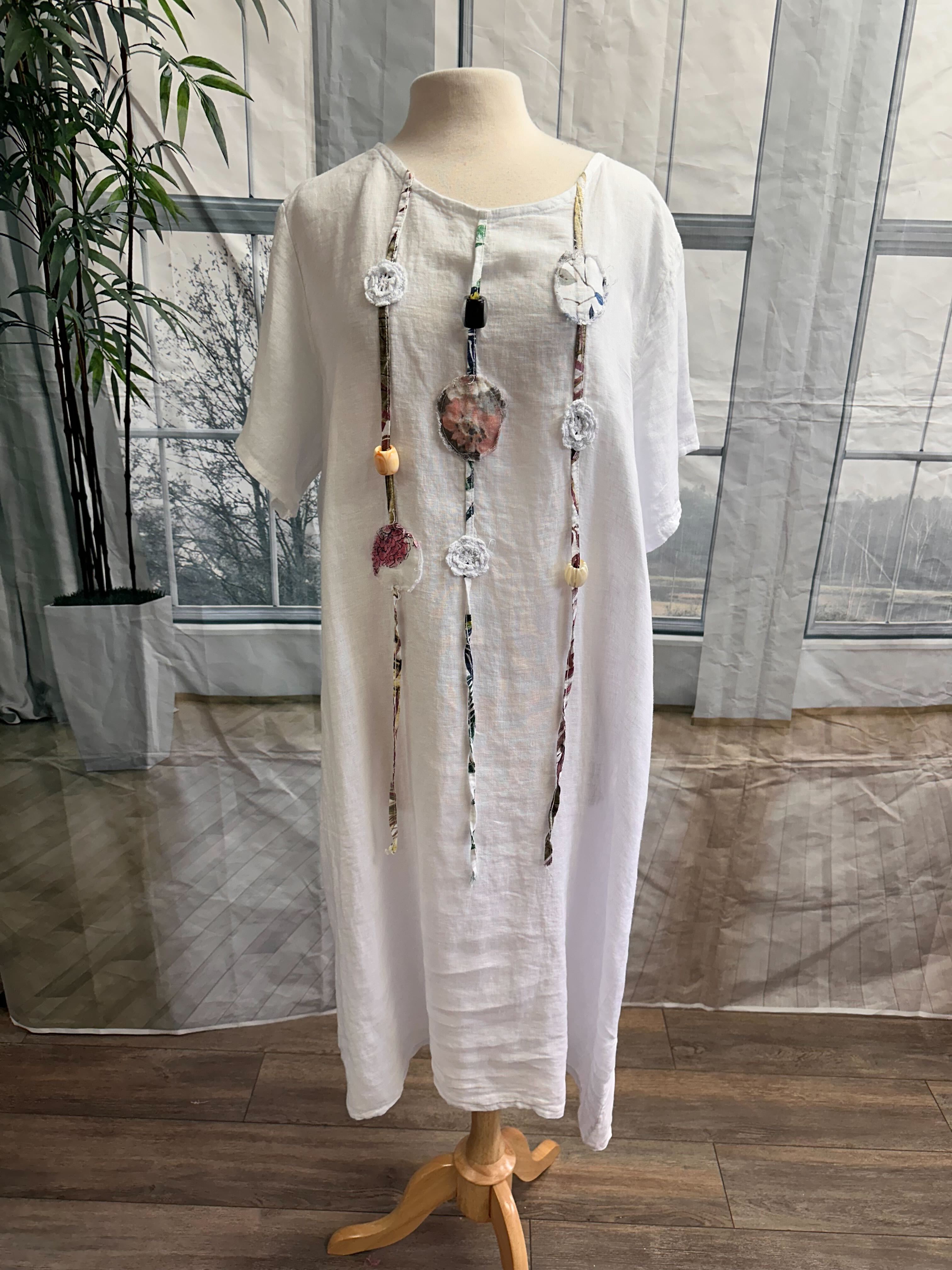 Nouveauté robe en lin