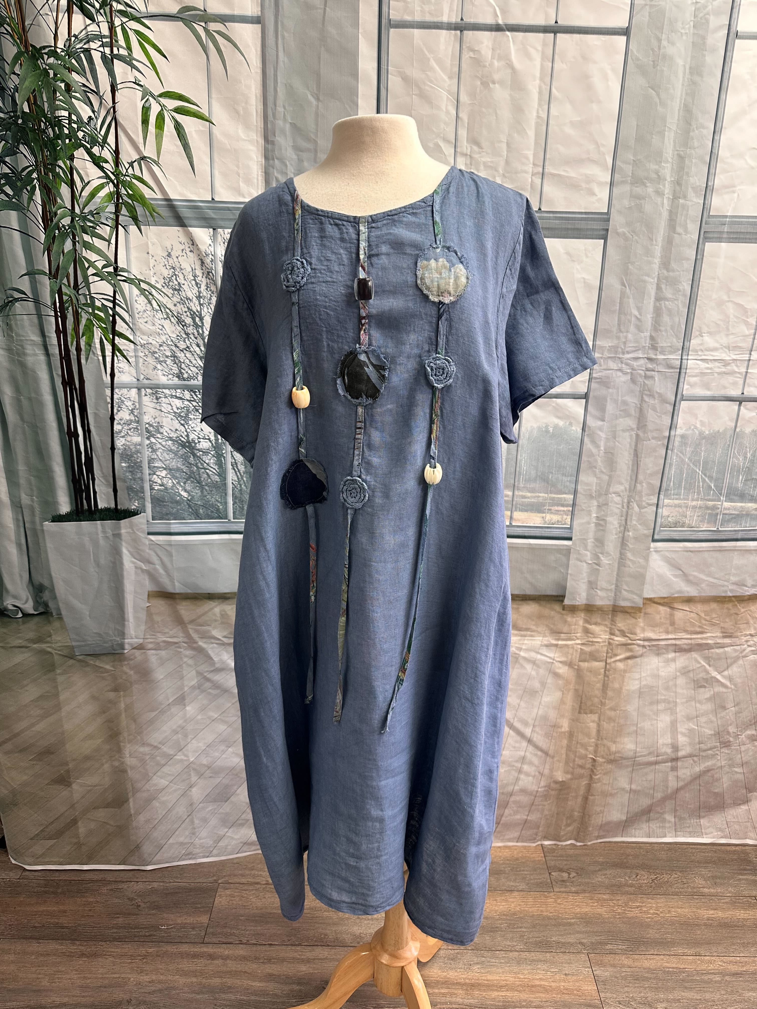 Nouveauté robe en lin