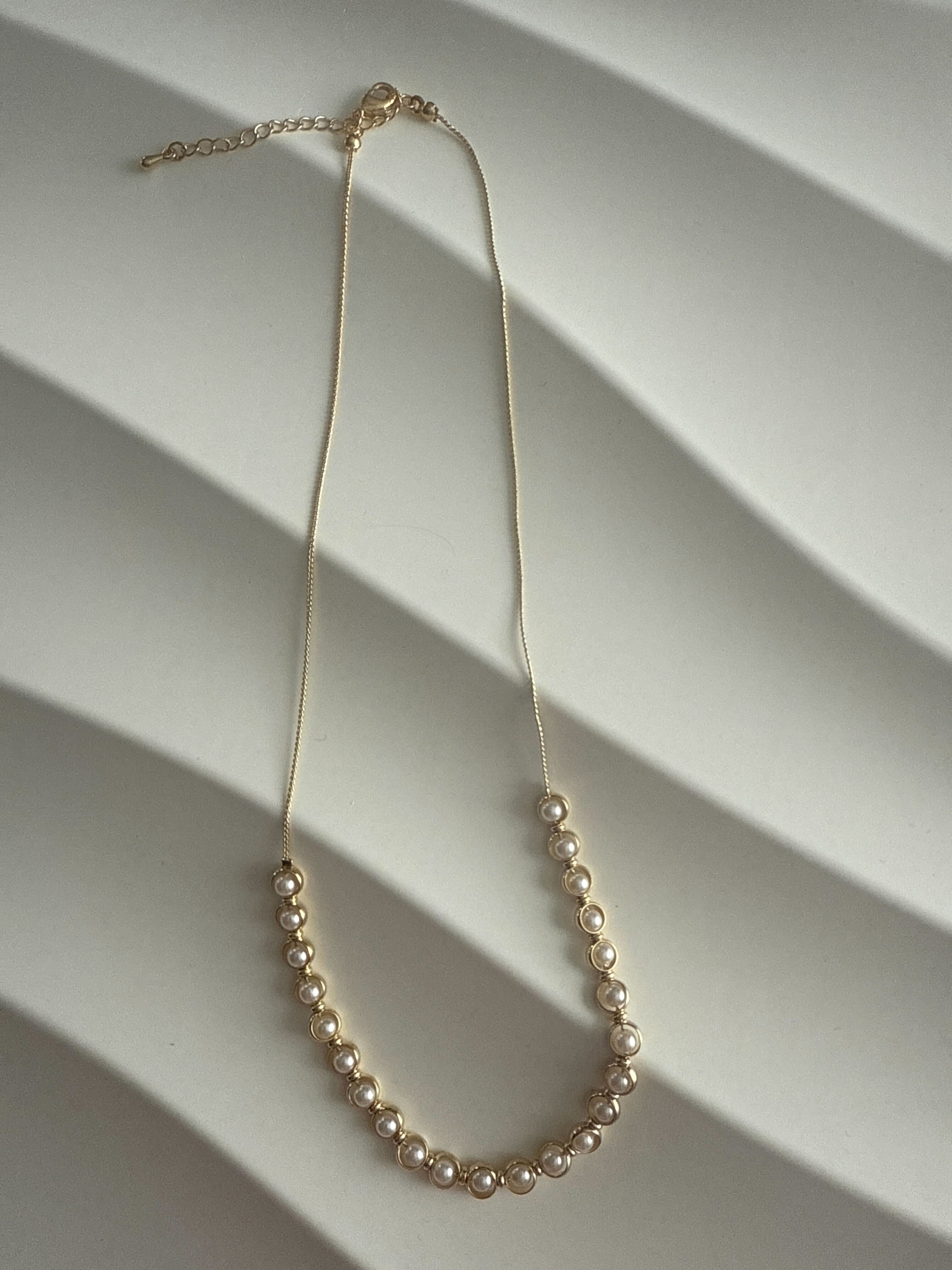 Chaine Or avec Perle