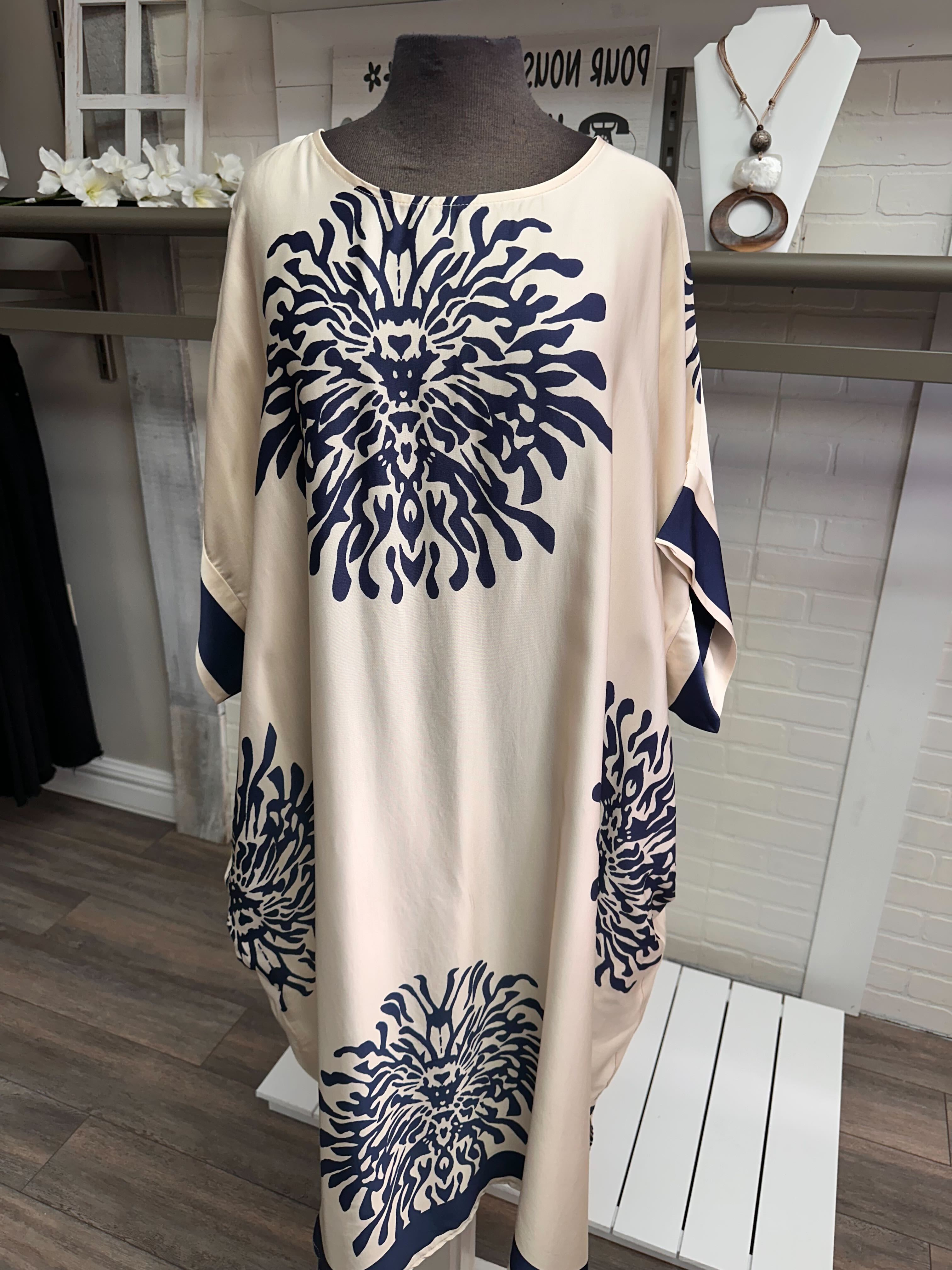 Robe avec fleurs