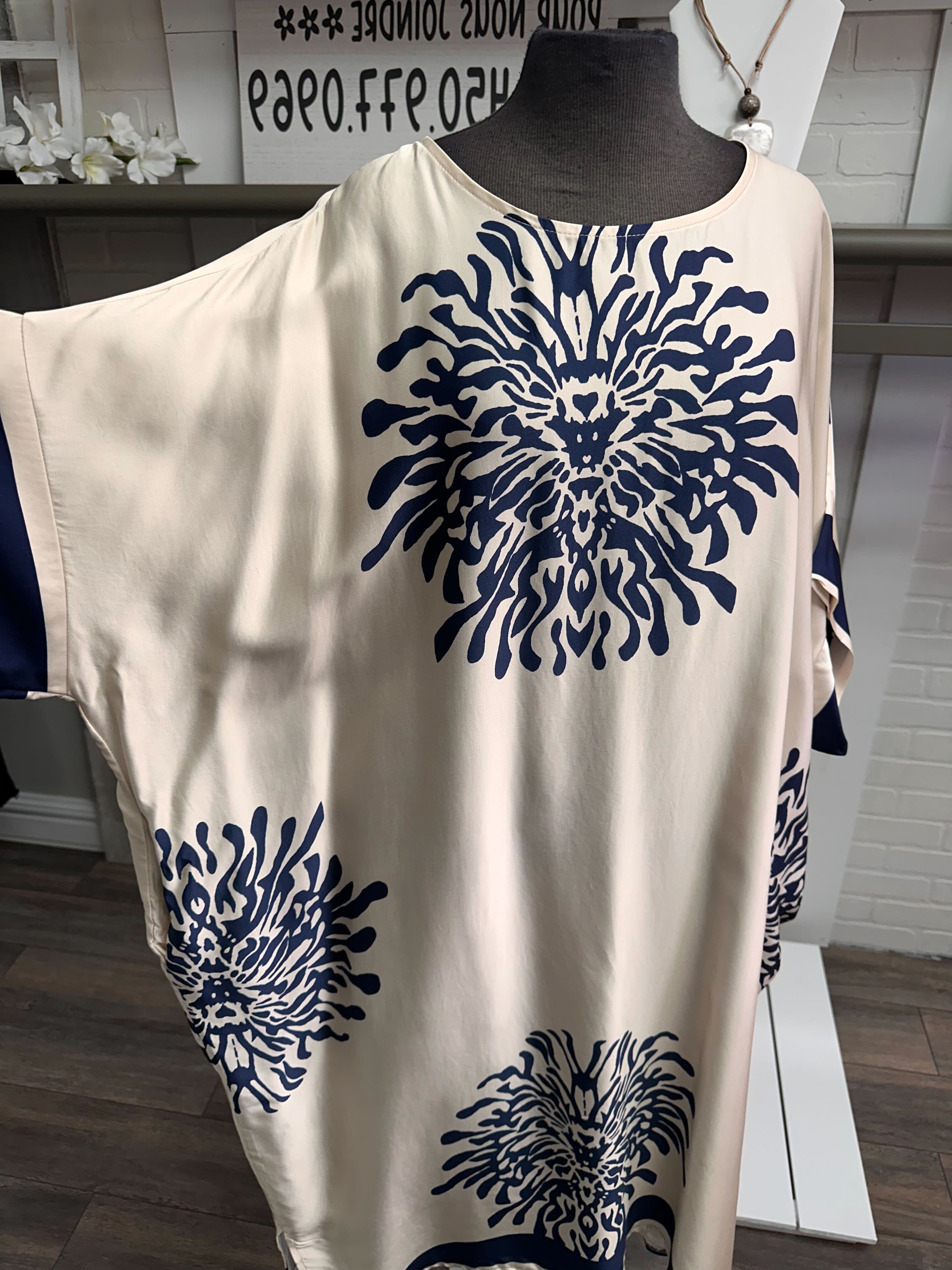 Robe avec fleurs