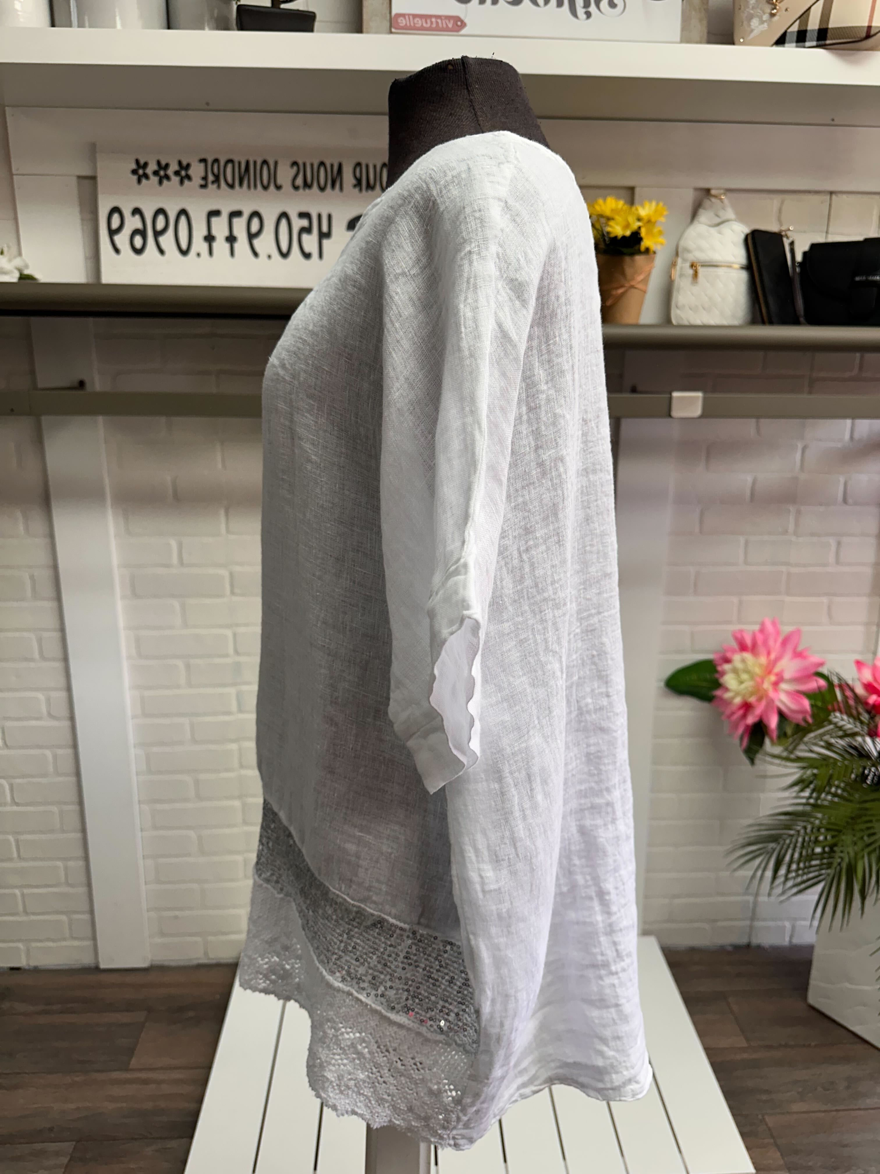 Chandail/blouse en lin