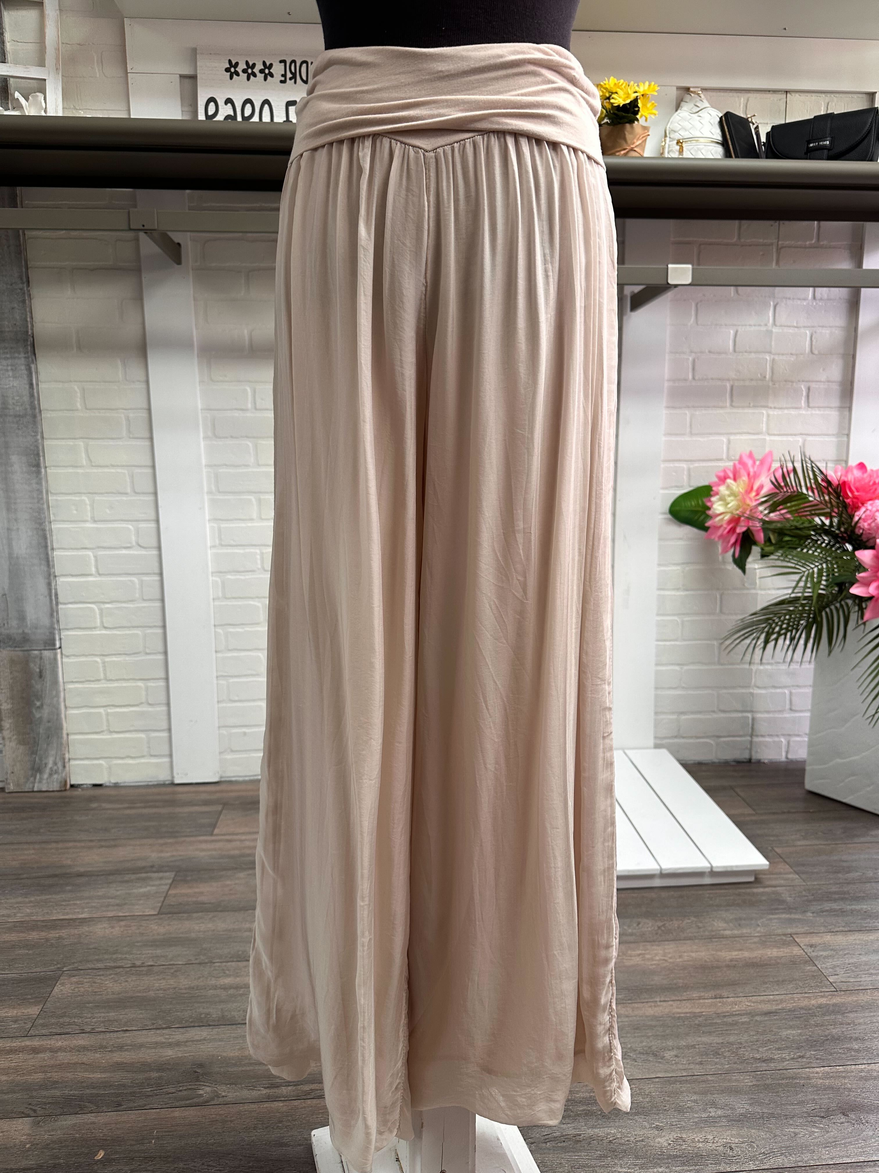 Pantalon de soie