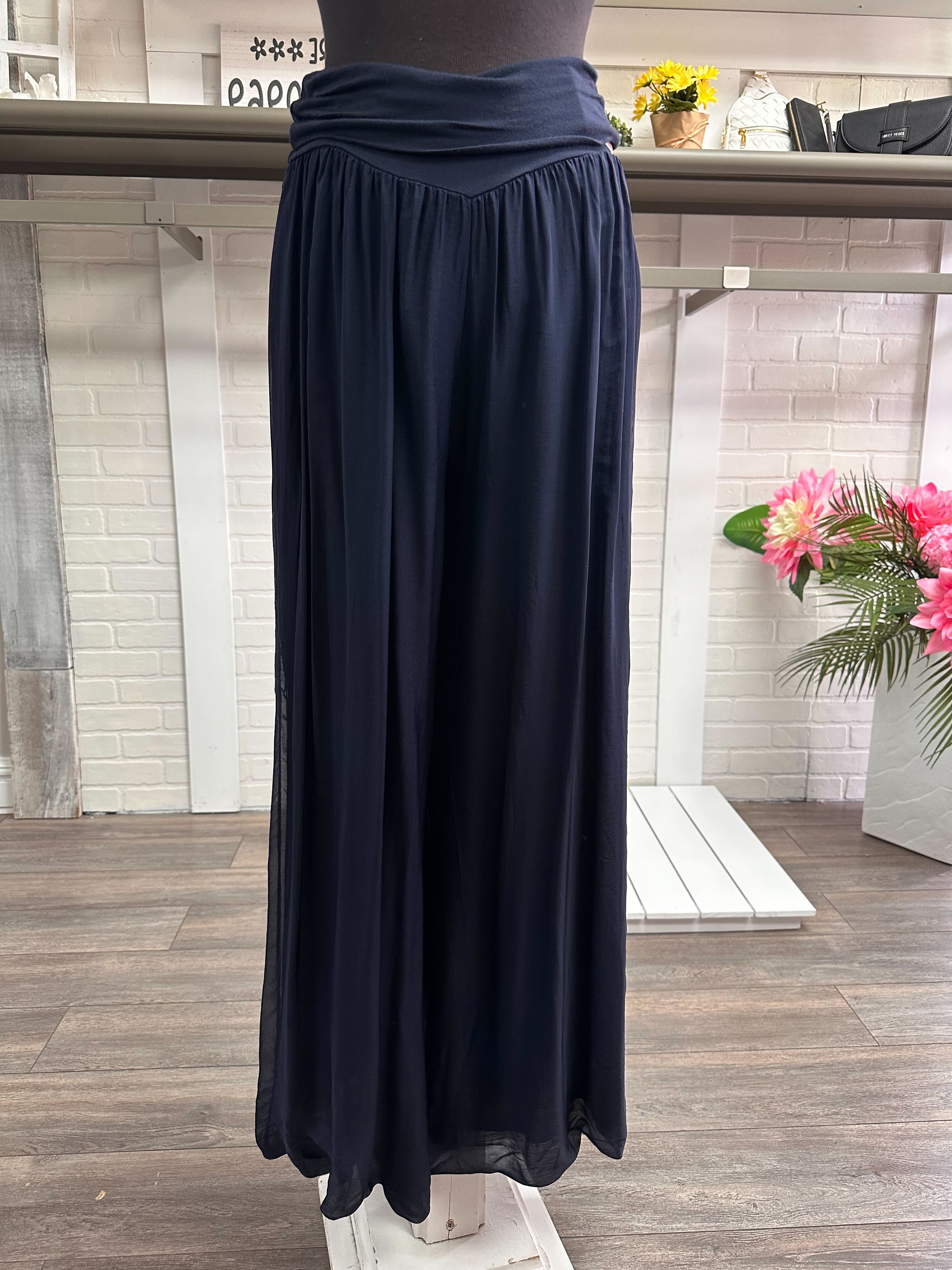 Pantalon de soie
