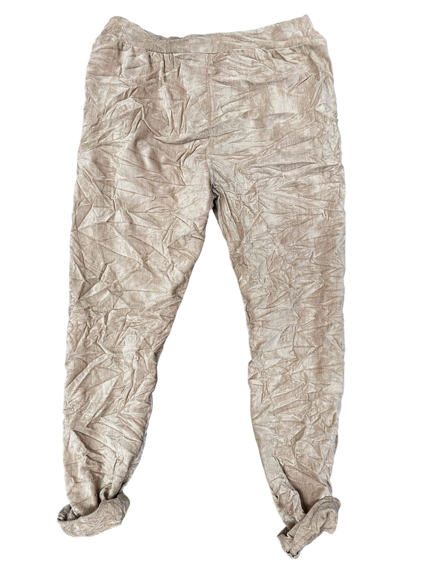 Pantalon de style velour