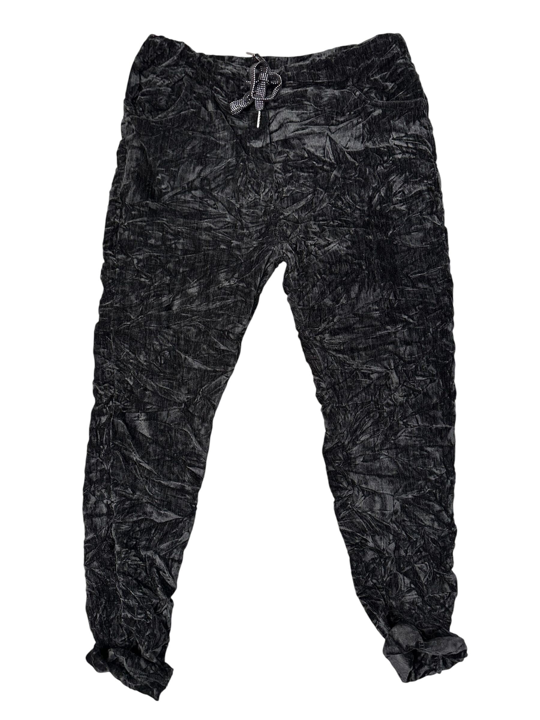 Pantalon de style velour