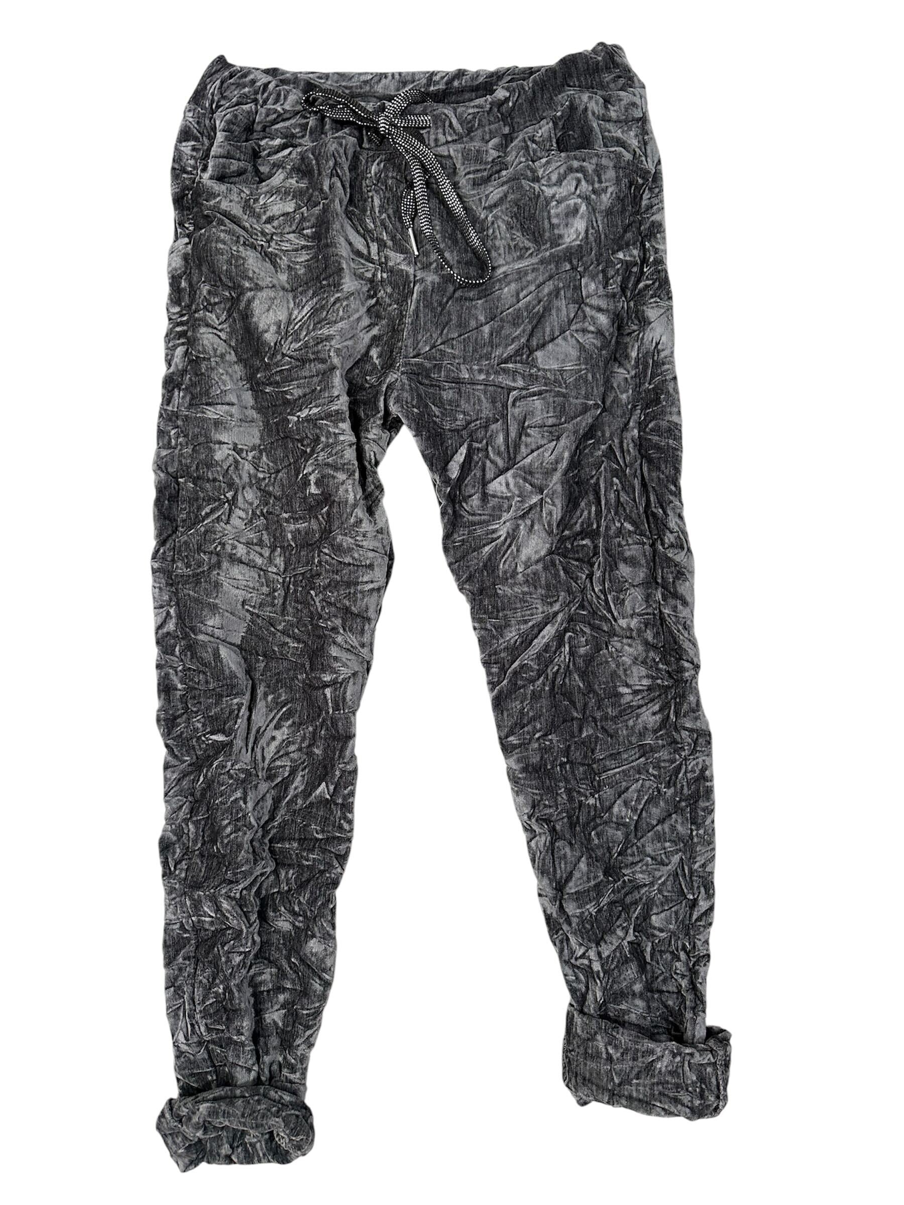 Pantalon de style velour