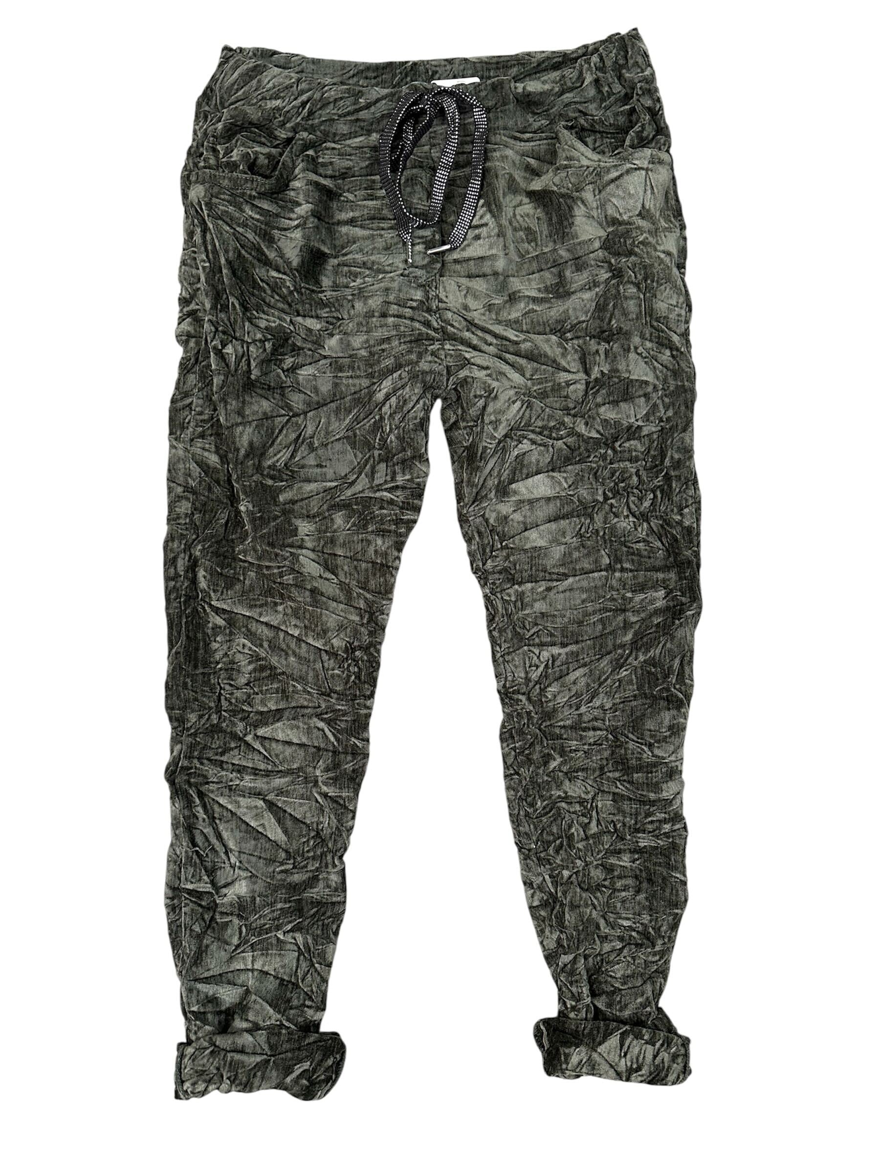 Pantalon de style velour