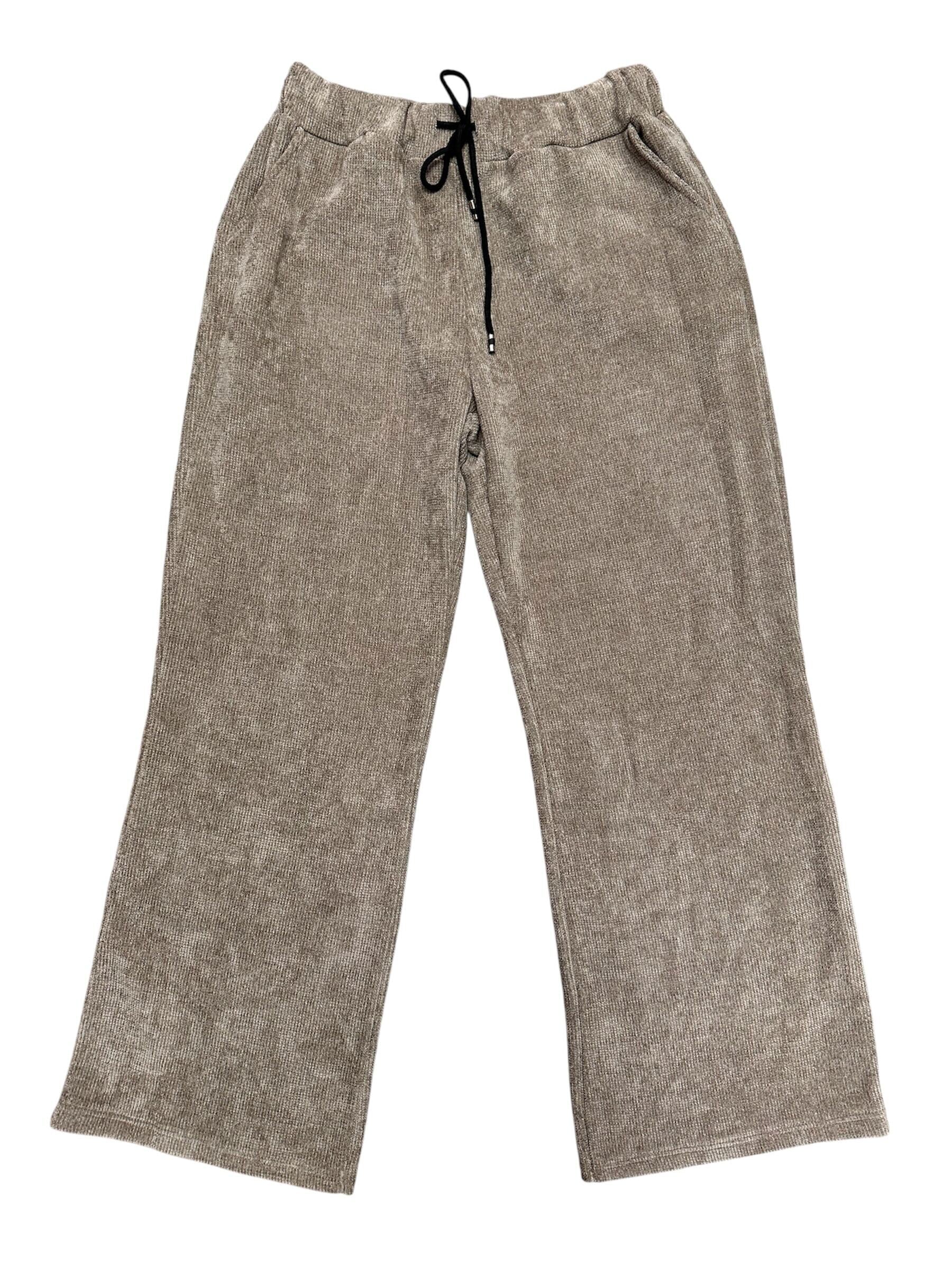 Pantalon de style velour/corduroy