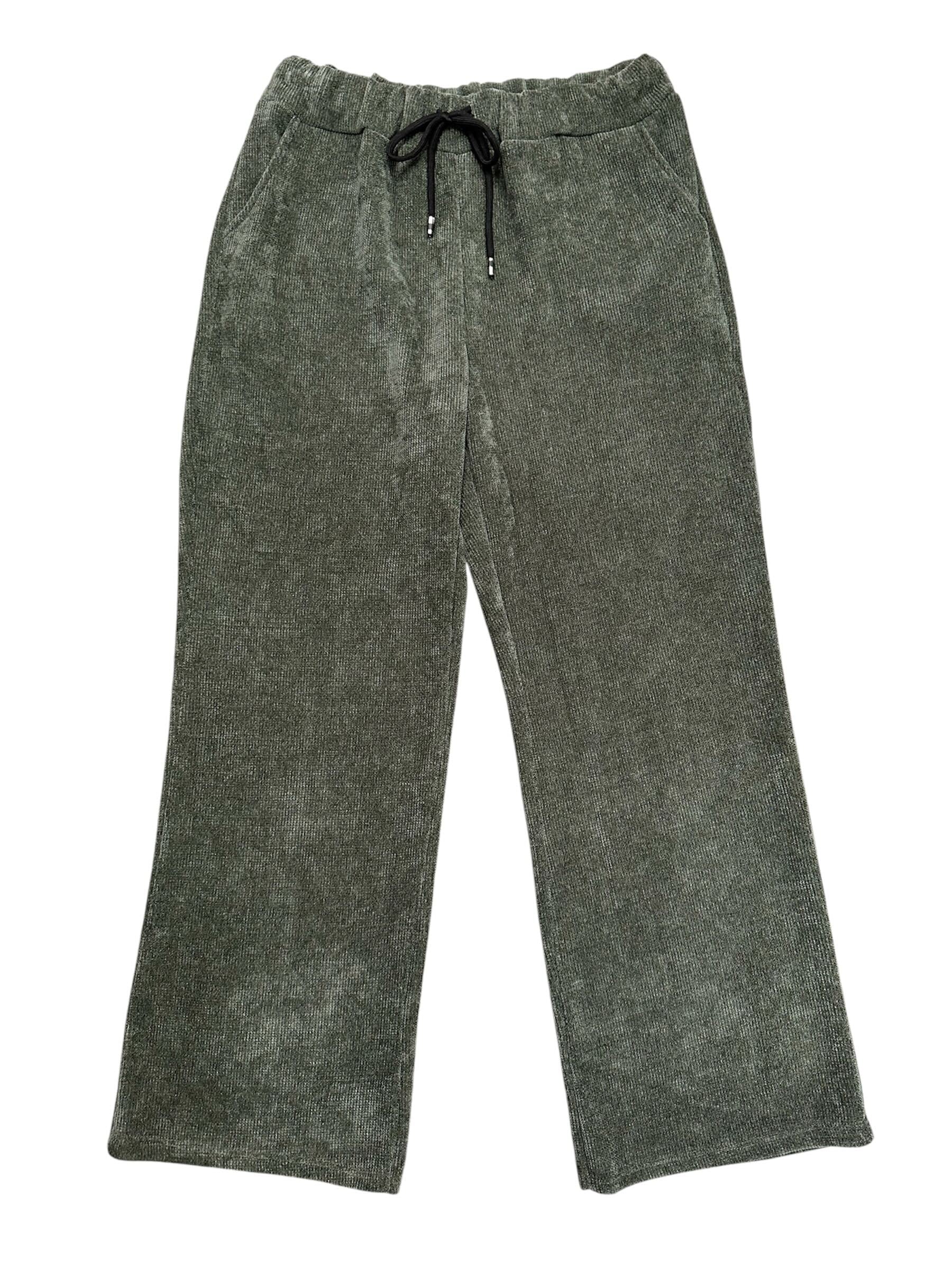 Pantalon de style velour/corduroy