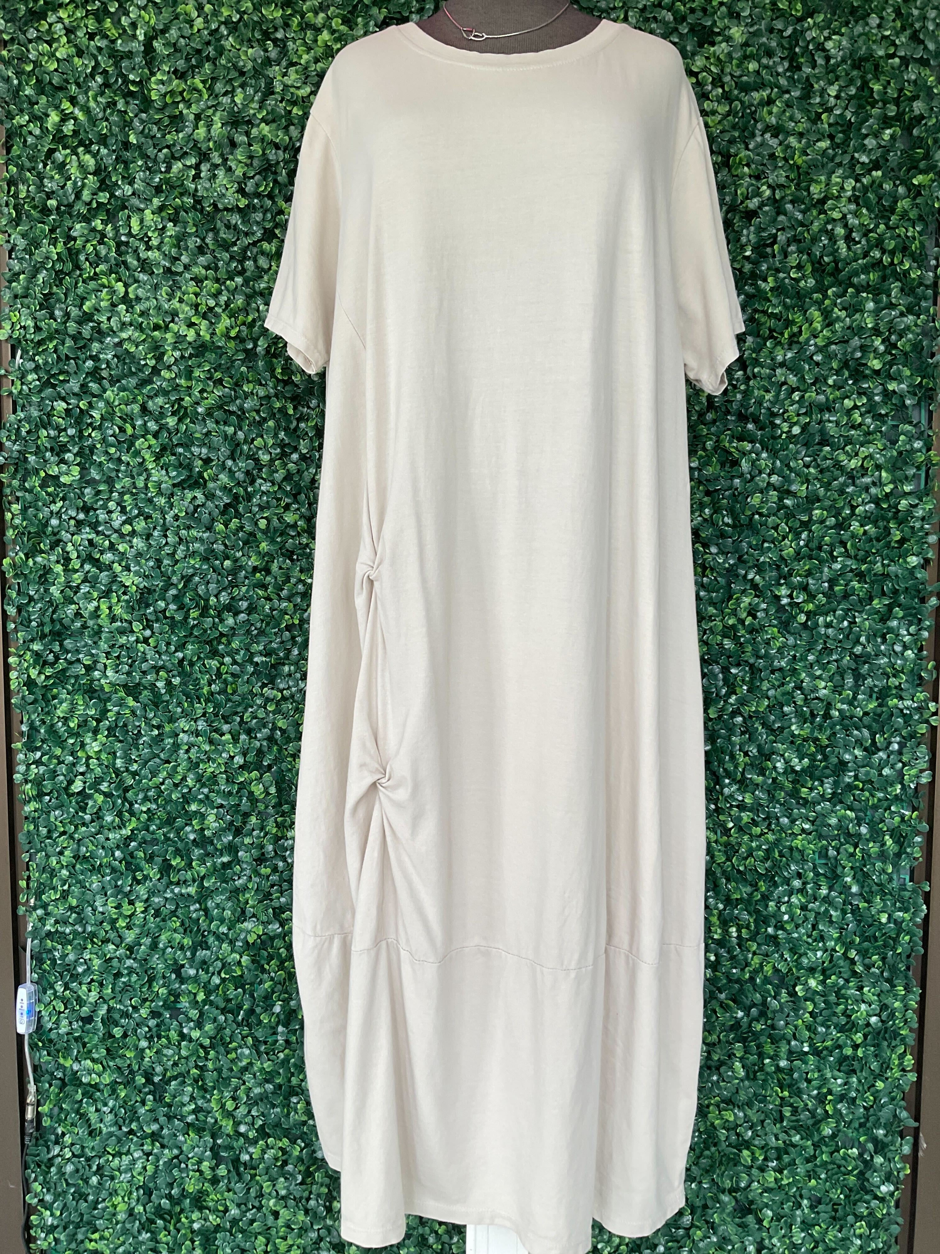 Robe mi-longue