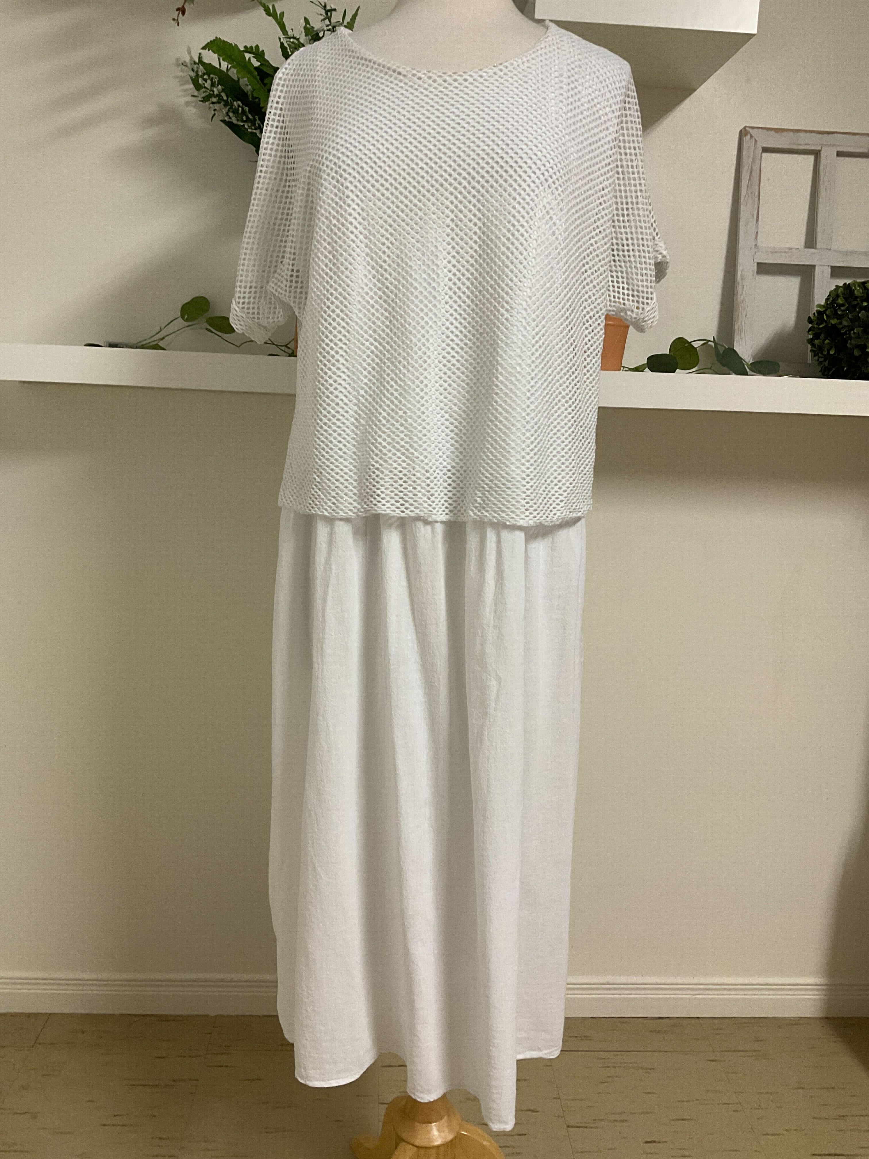 Robe avec t-shirt intégré