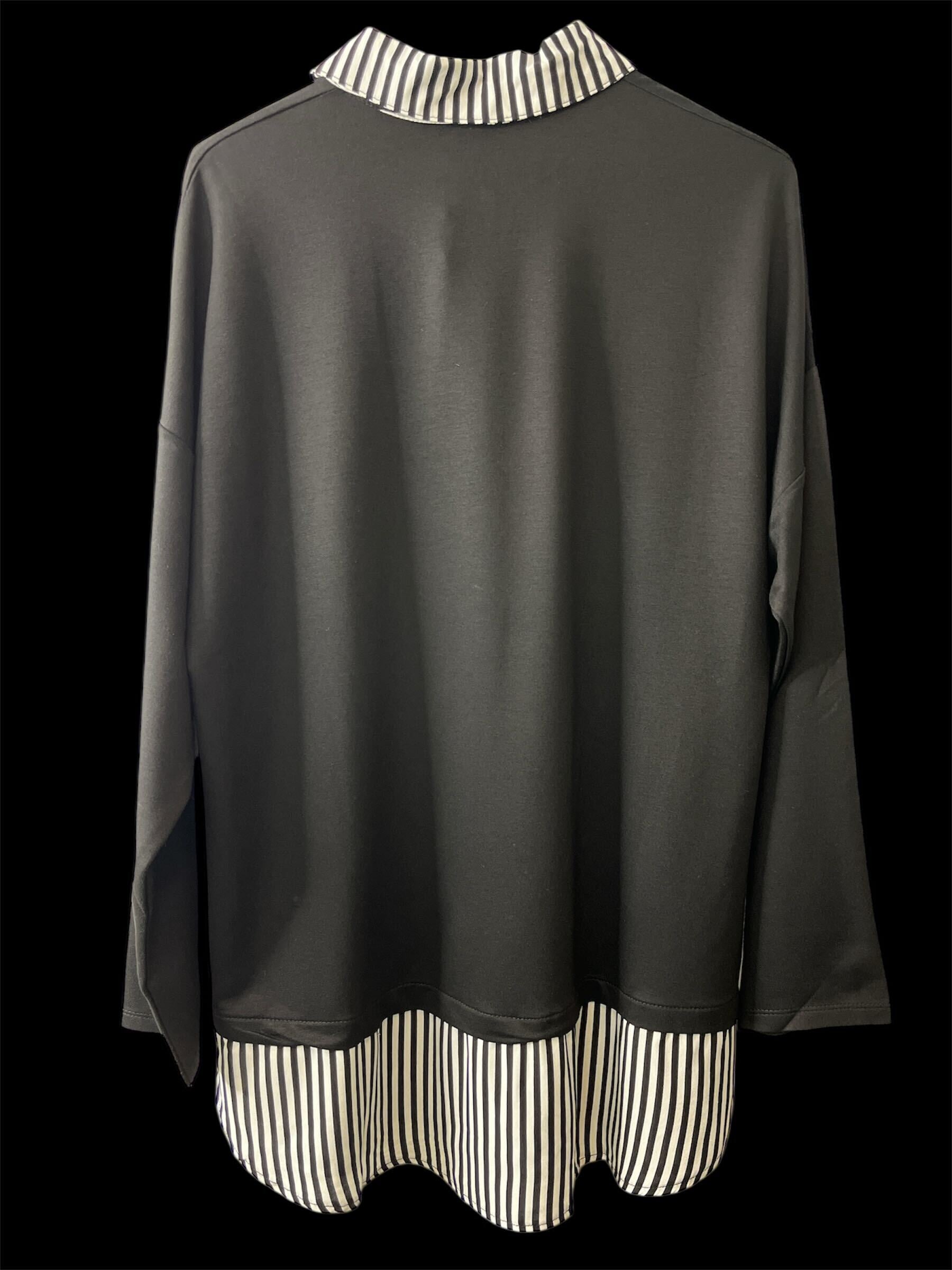 Chandail avec chemise intégrée