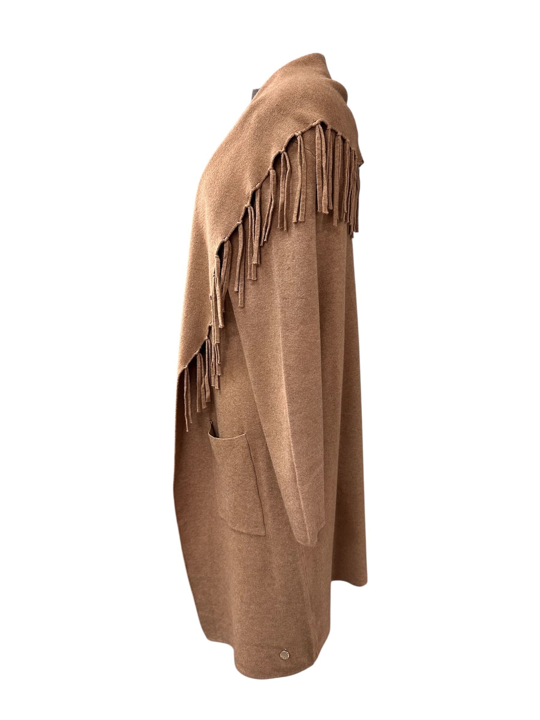 Veste à frange