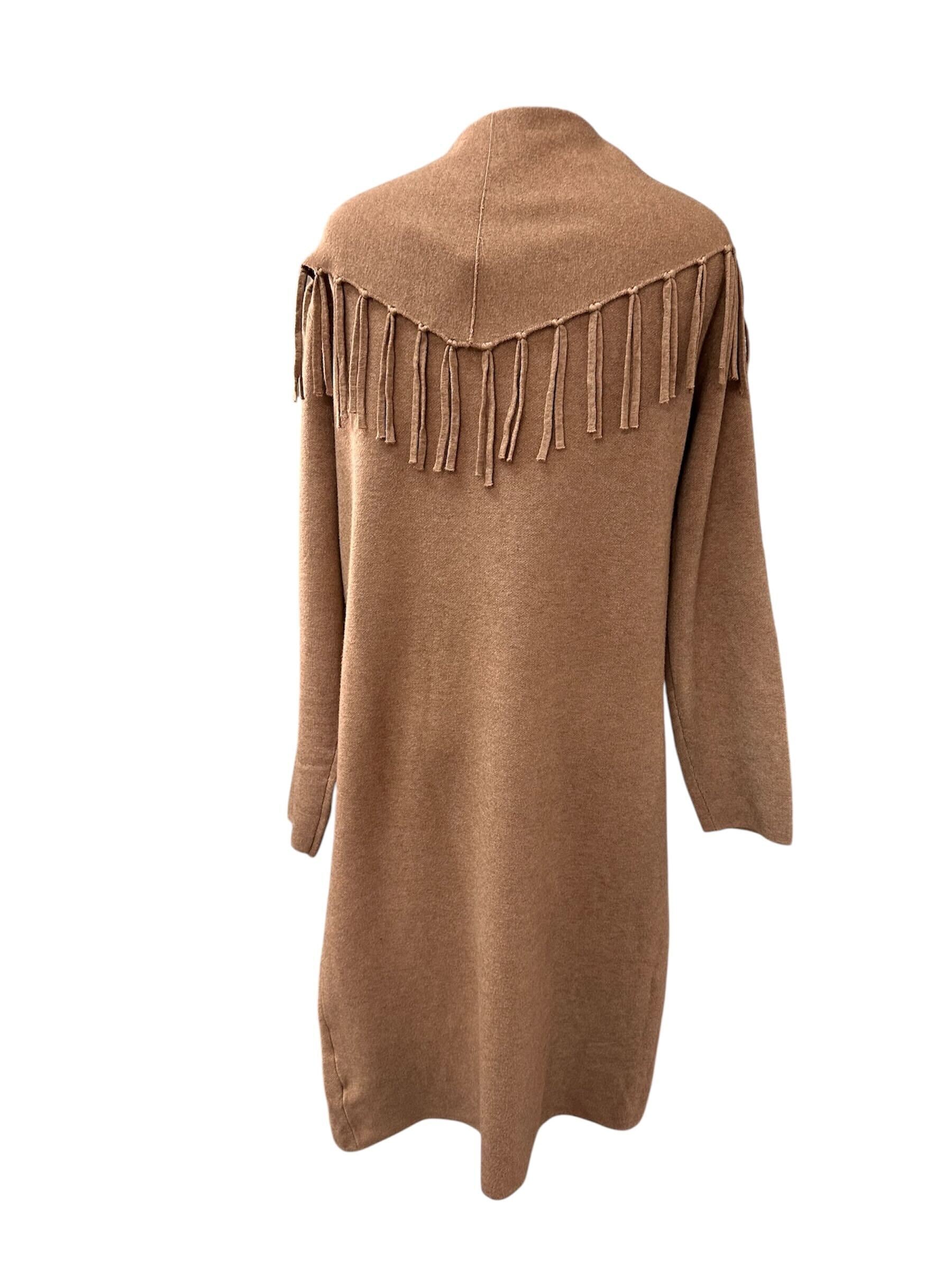 Veste à frange