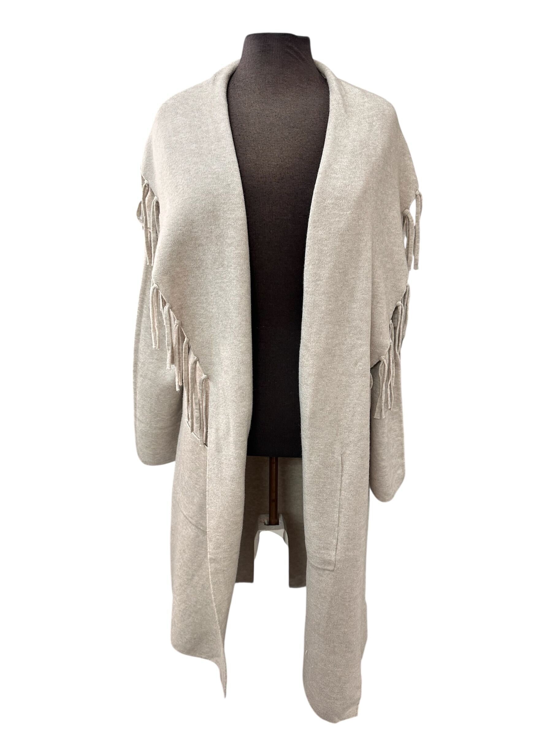 Veste à frange