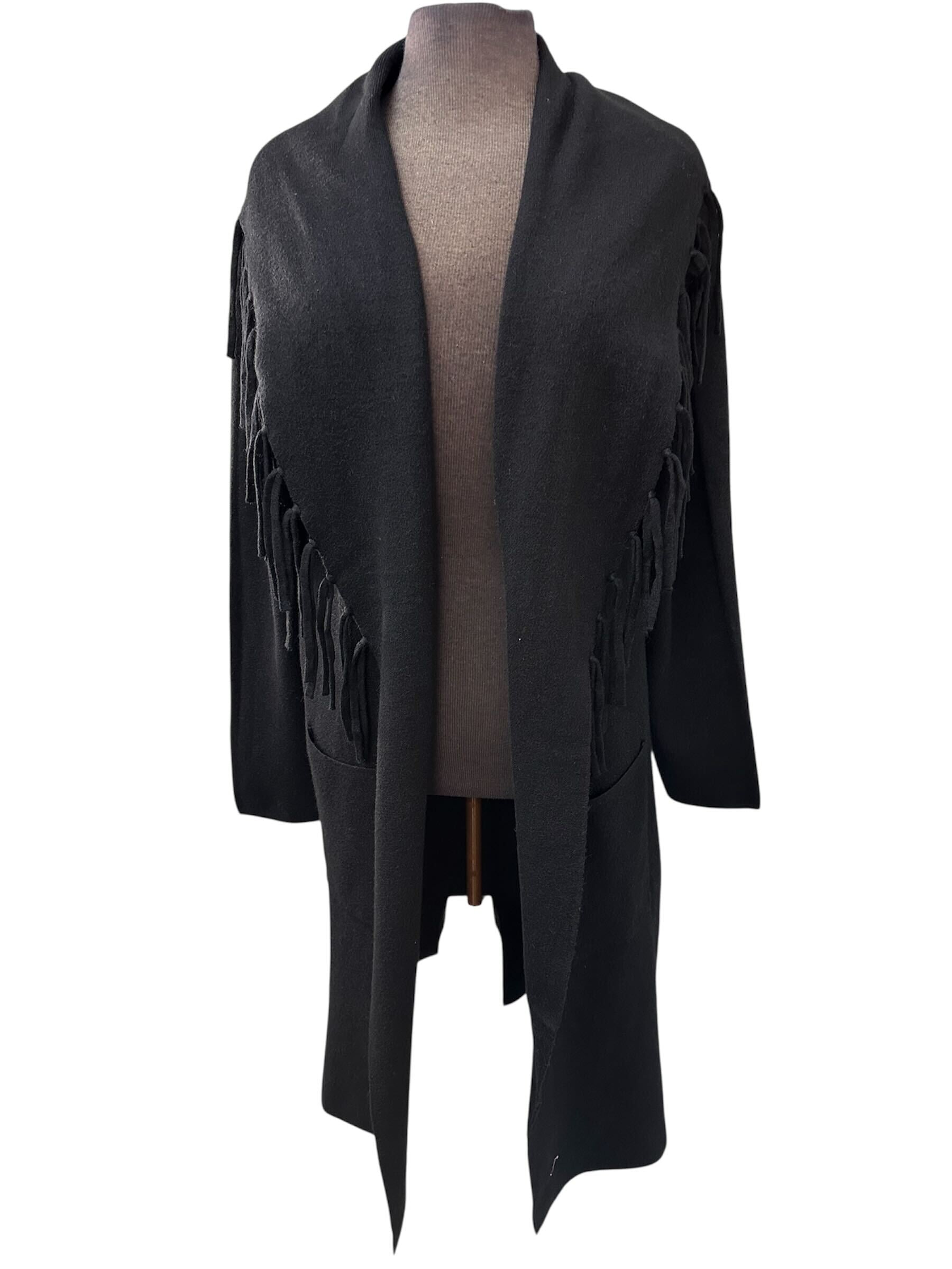 Veste à frange