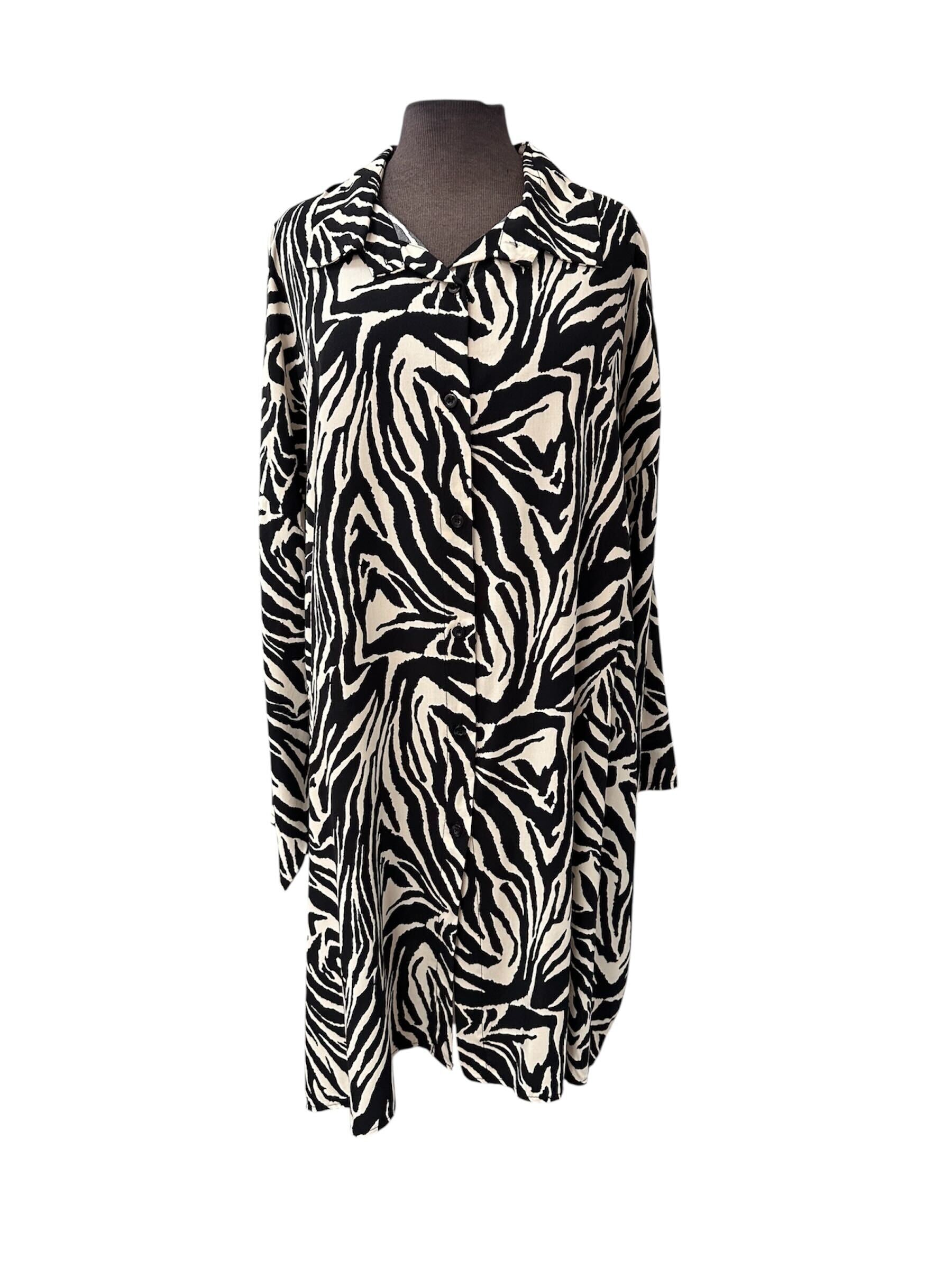 Chemise/tunique imprimé animalier