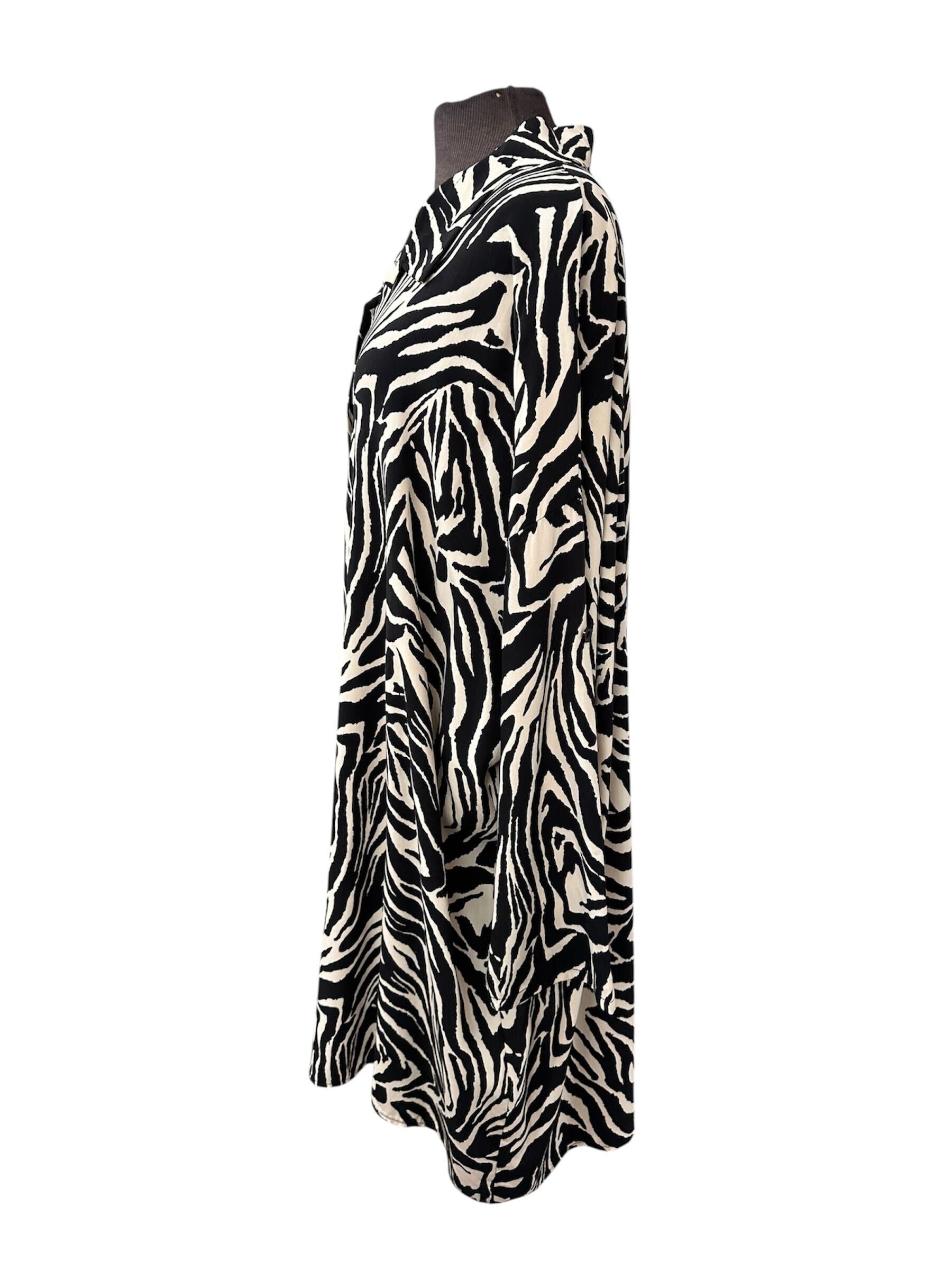 Chemise/tunique imprimé animalier