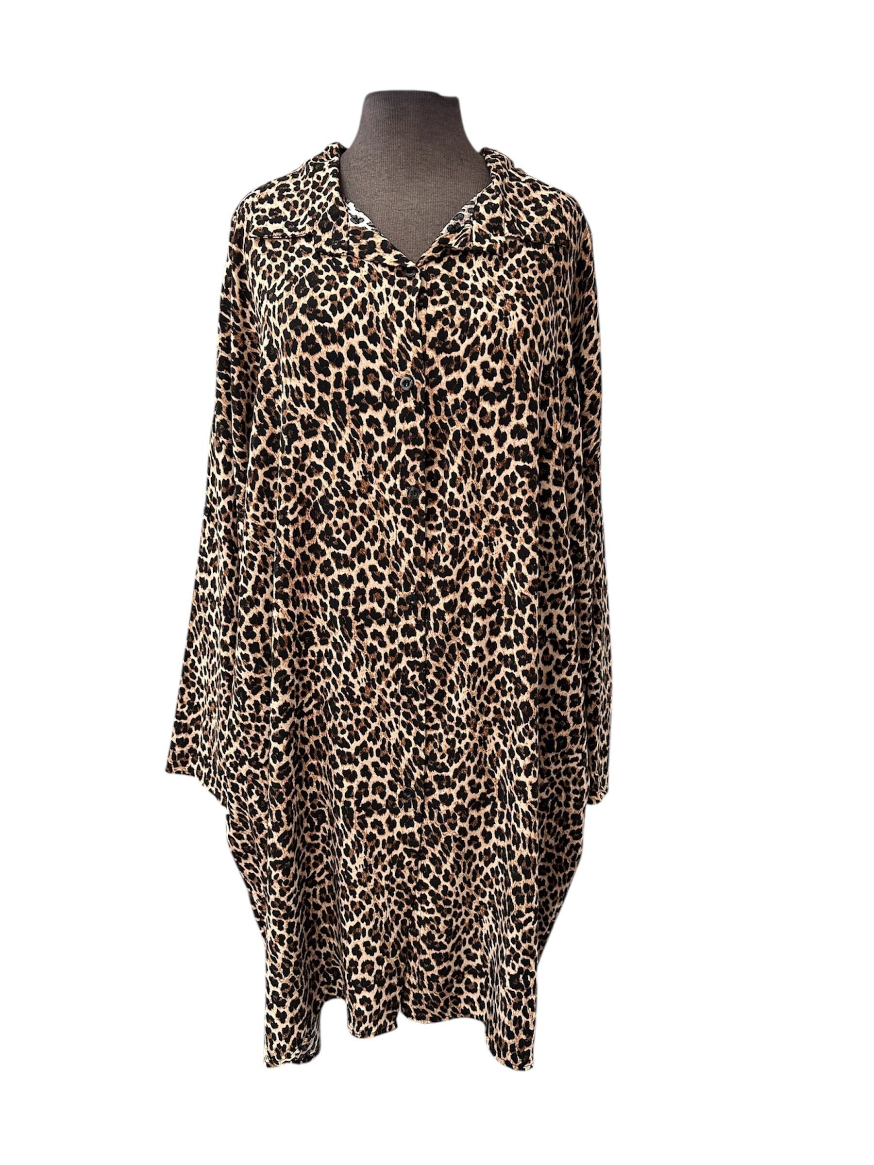 Chemise/tunique imprimé animalier