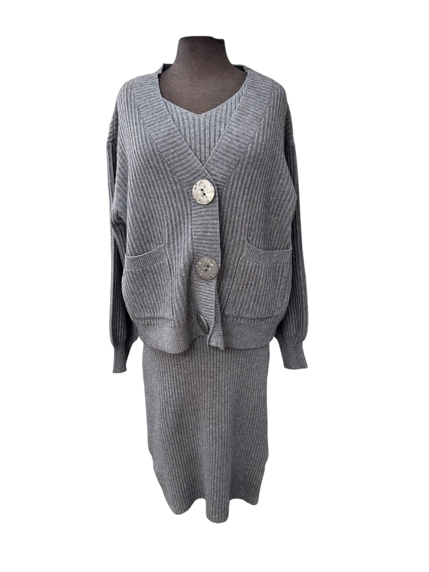 Ensemble robe et cardigan