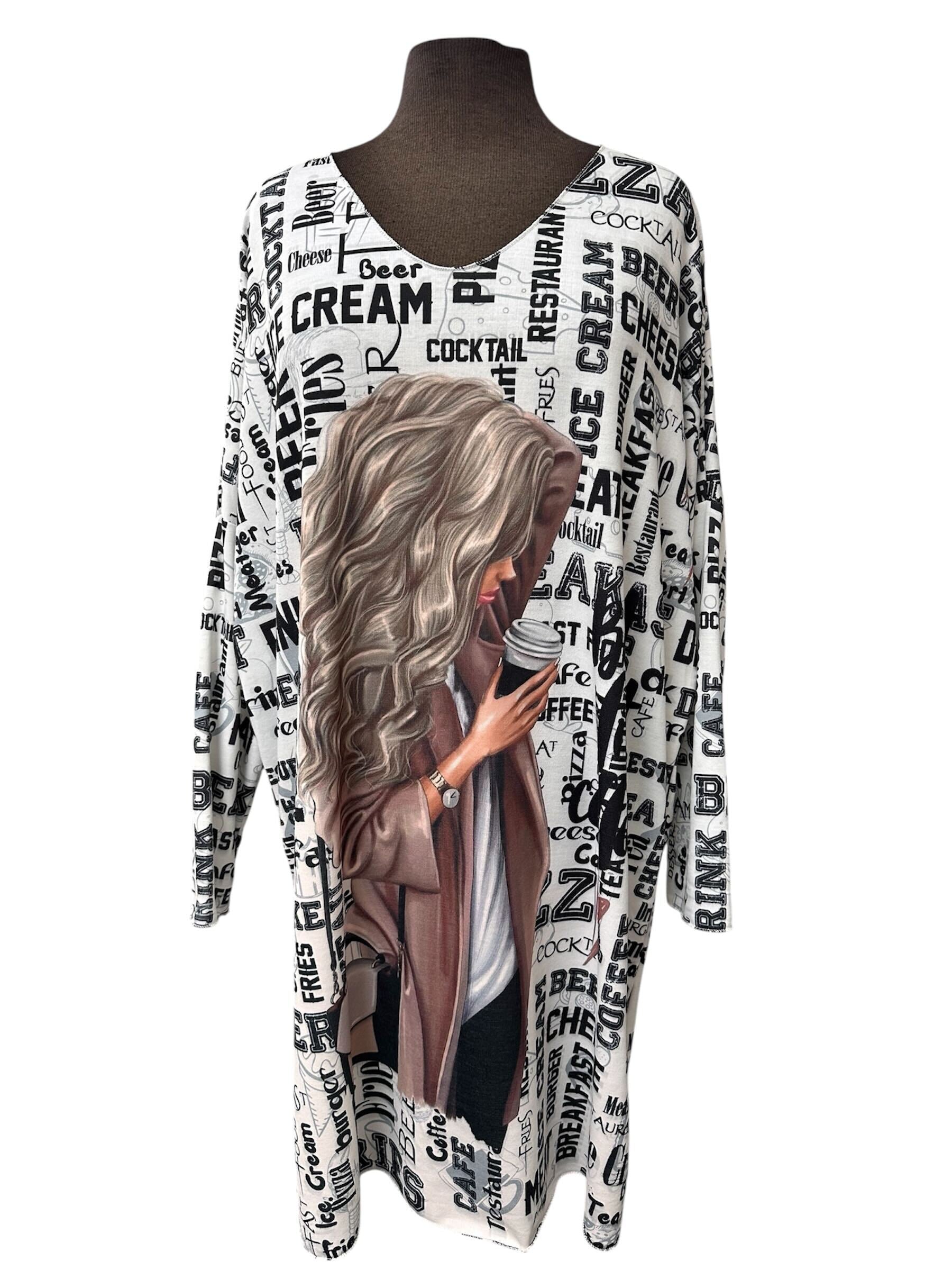 Robe/Tunique à imprimés