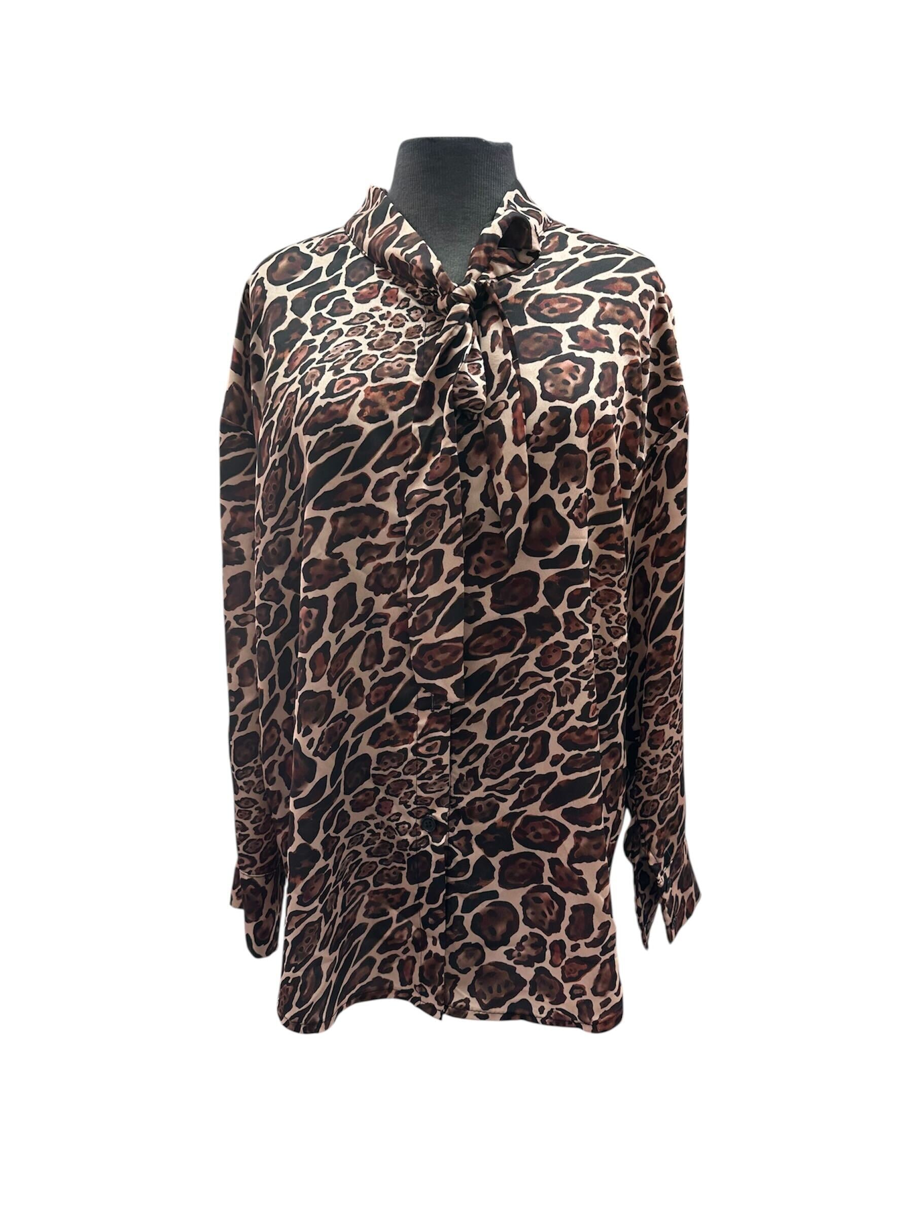 Blouse léopard