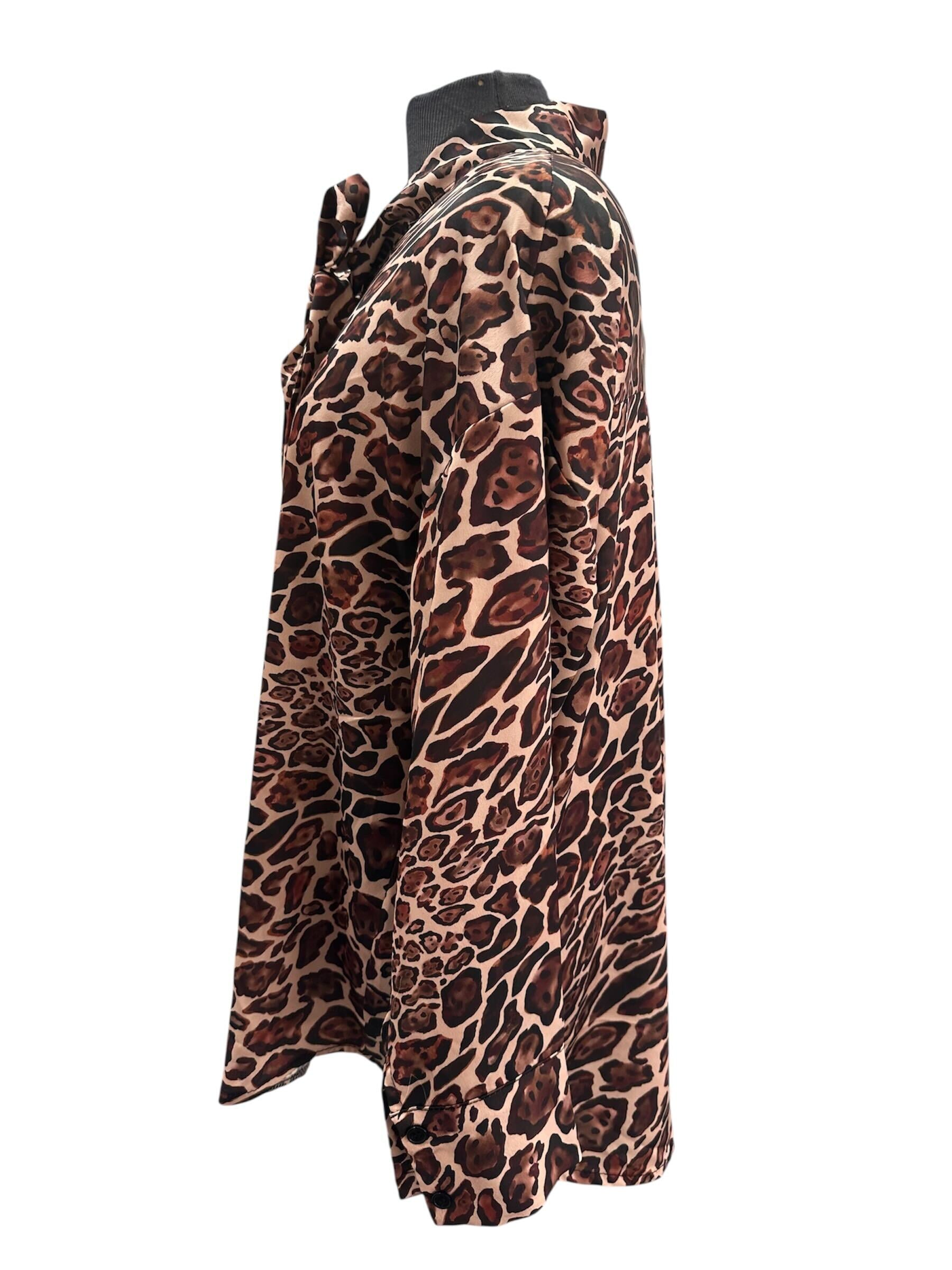 Blouse léopard