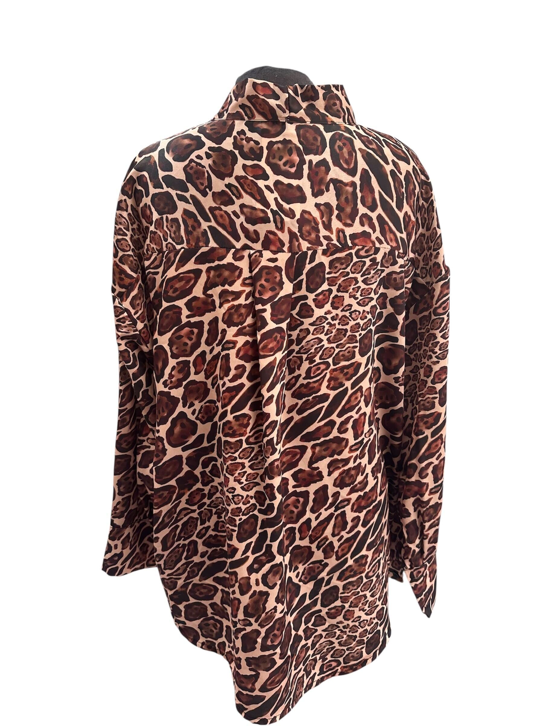 Blouse léopard
