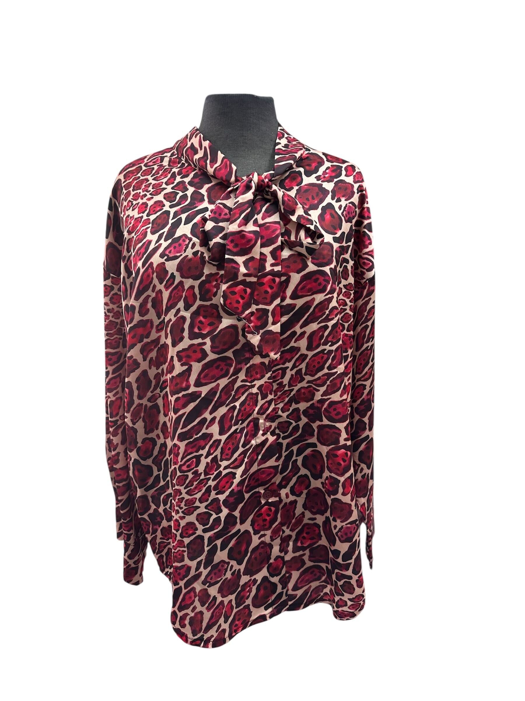 Blouse léopard