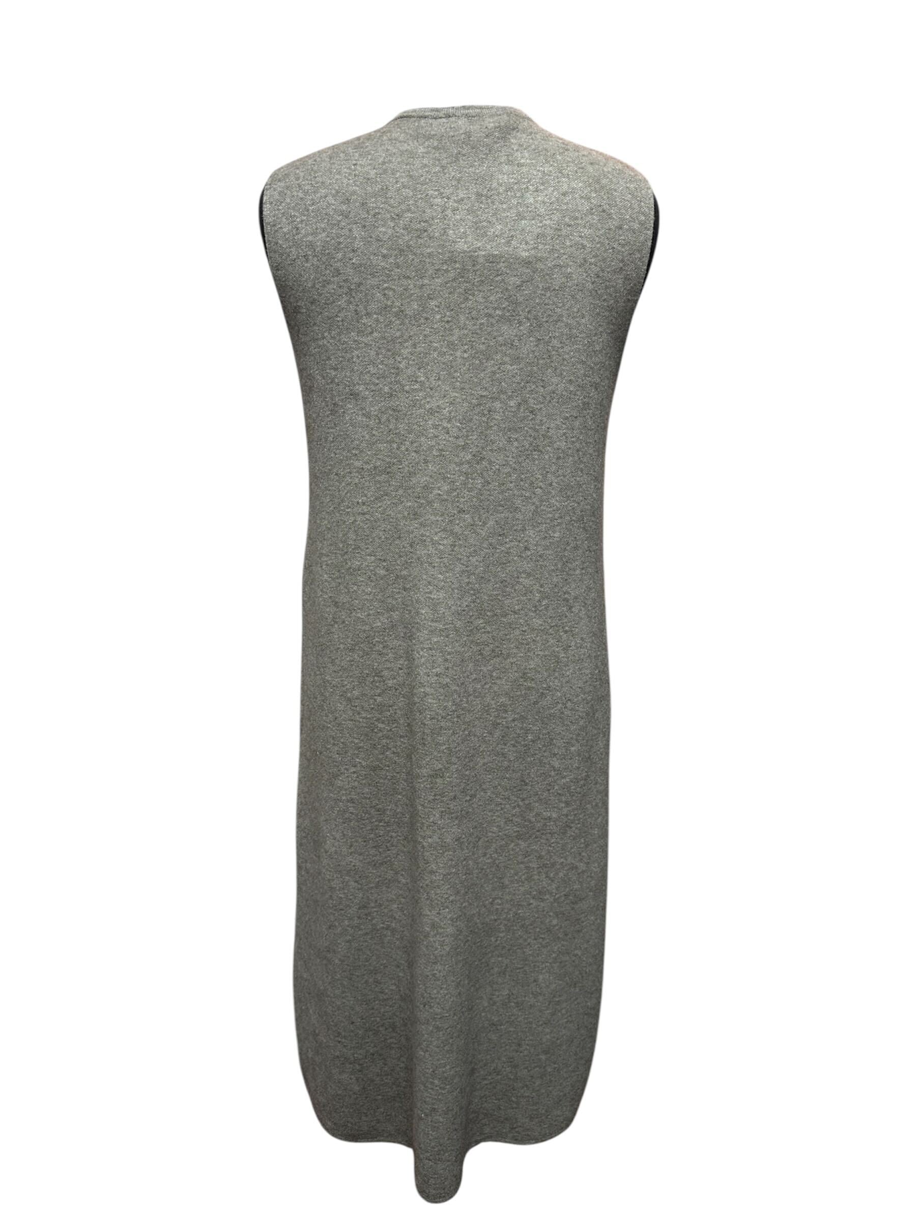 Robe sans manches en lainage