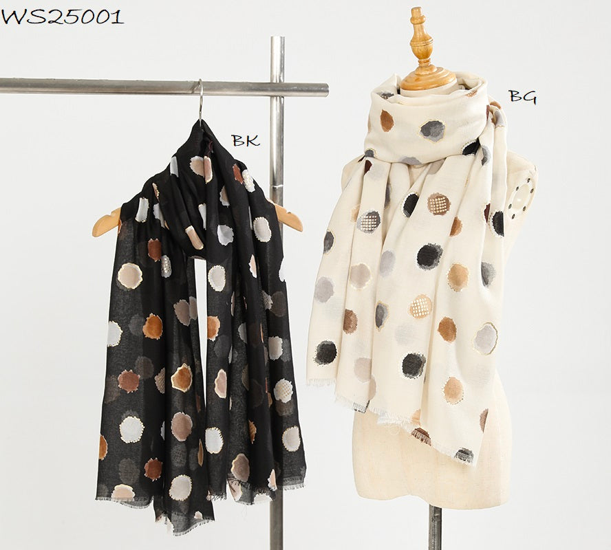 Foulard à pois