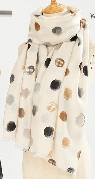 Foulard à pois
