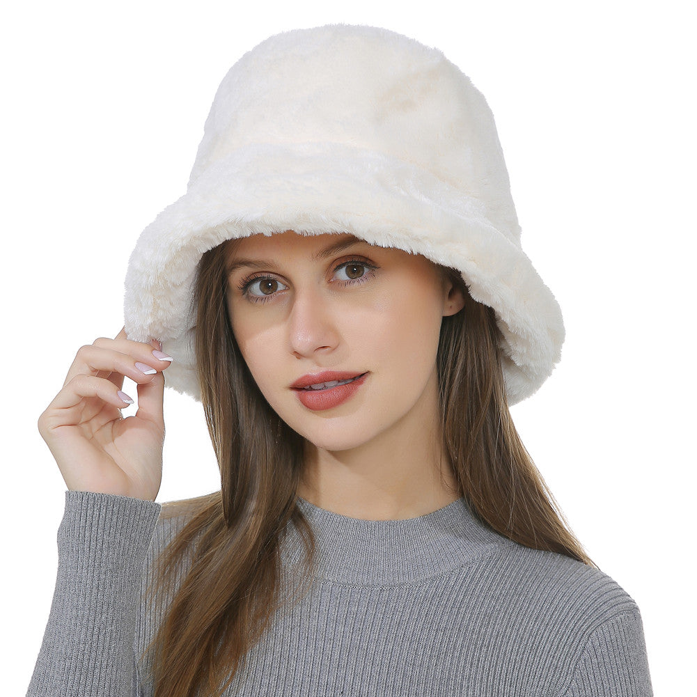 Chapeau de fausse fourrure