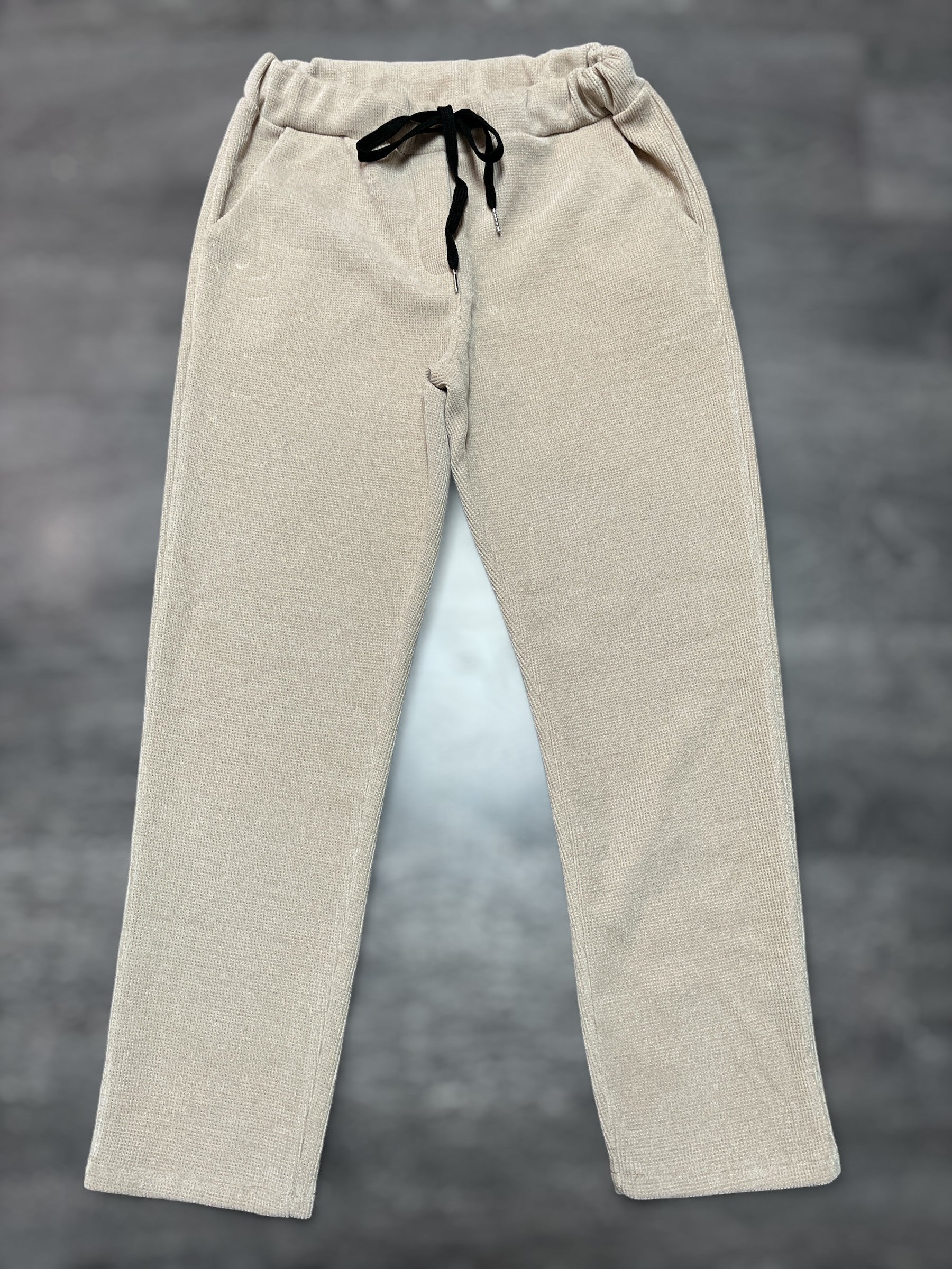 Pantalon de style corduroy/velour