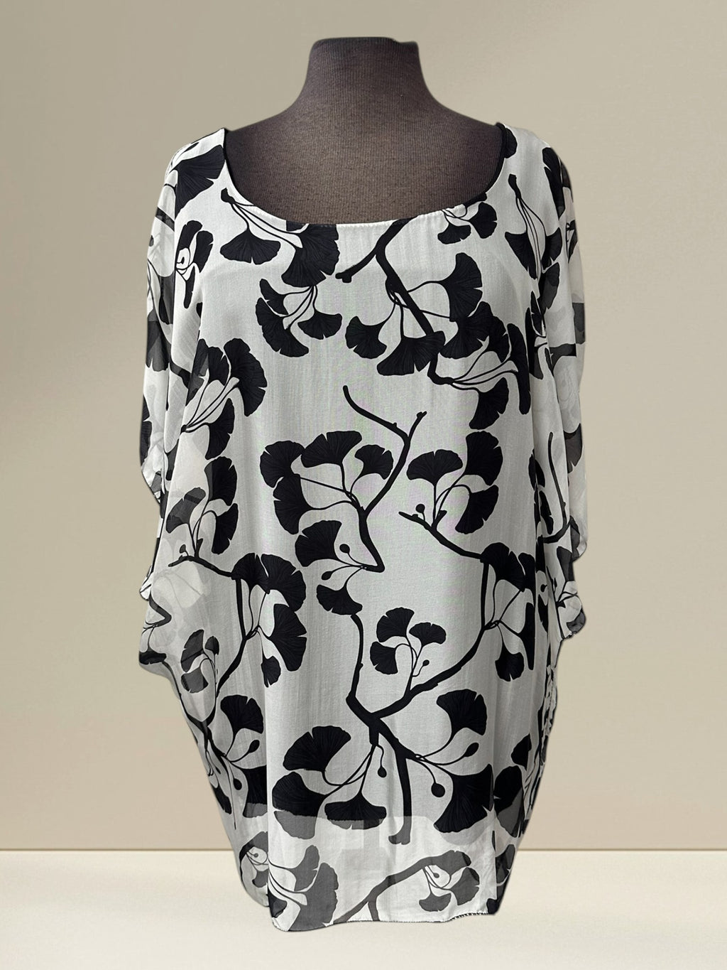 Blouse (motif fleuris)