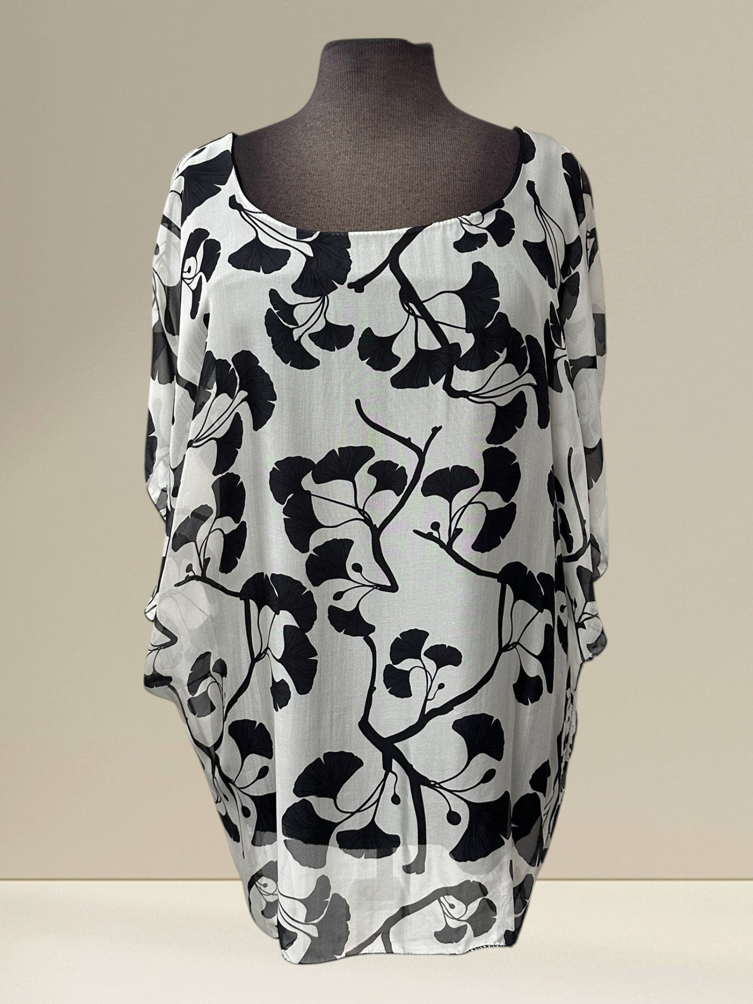 Blouse (motif fleuris)