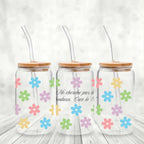 Verre avec couvercle et paille