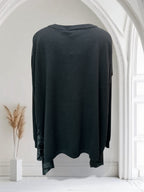 Chandail avec motif en velour